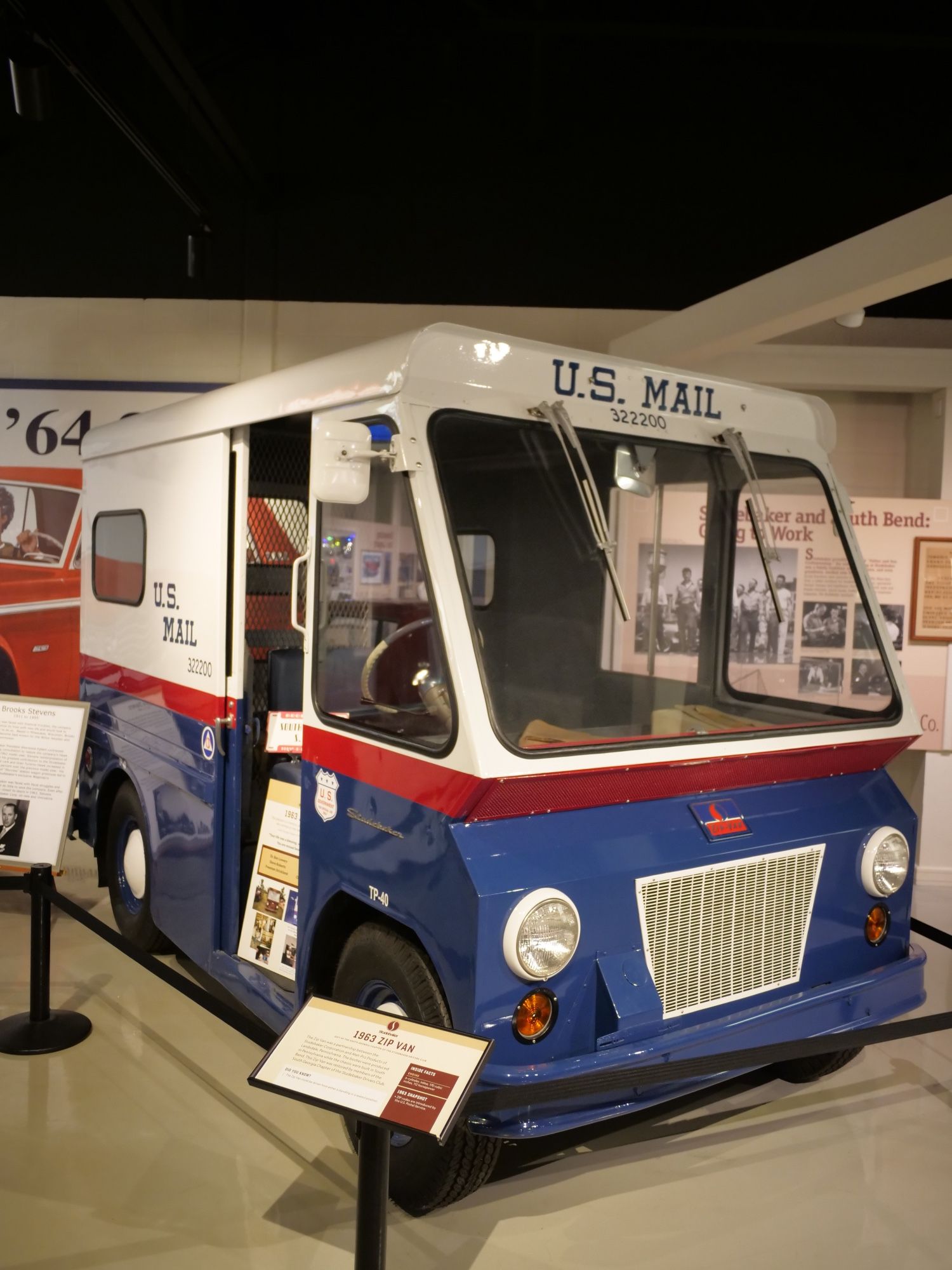 Studebaker Zip Van in USPS livery