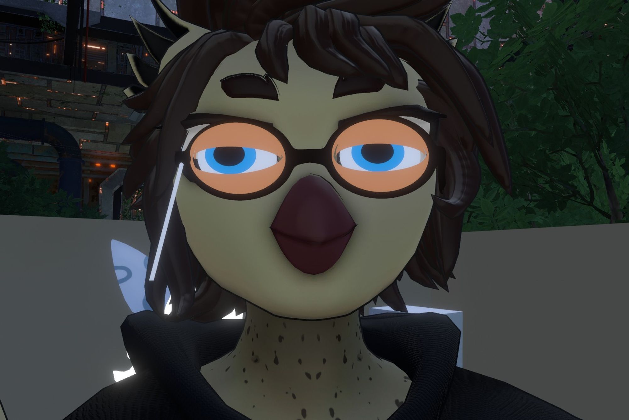 My VRChat avatar looking FUCKED