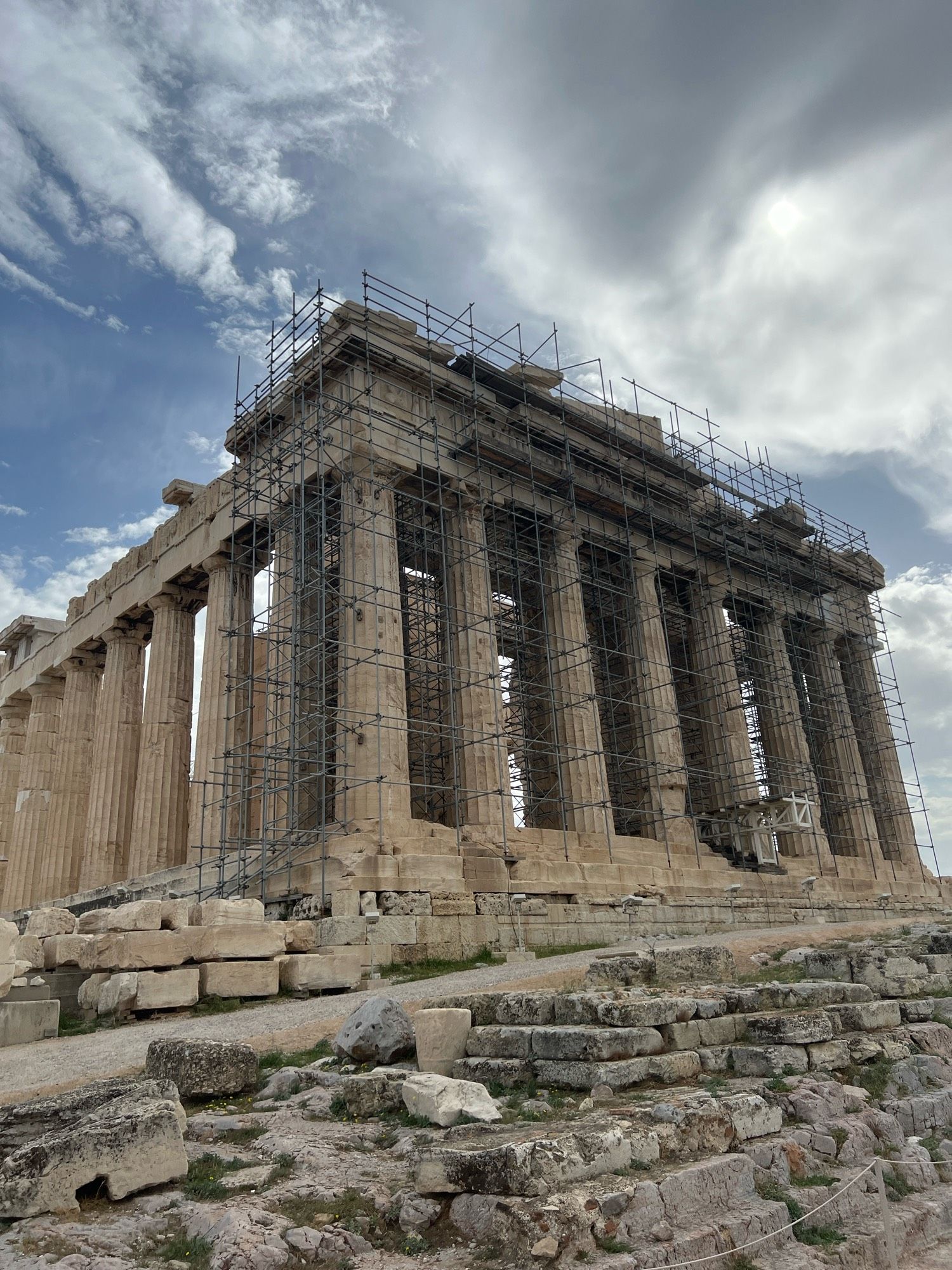 Parthenon auf der Athener Akropolis