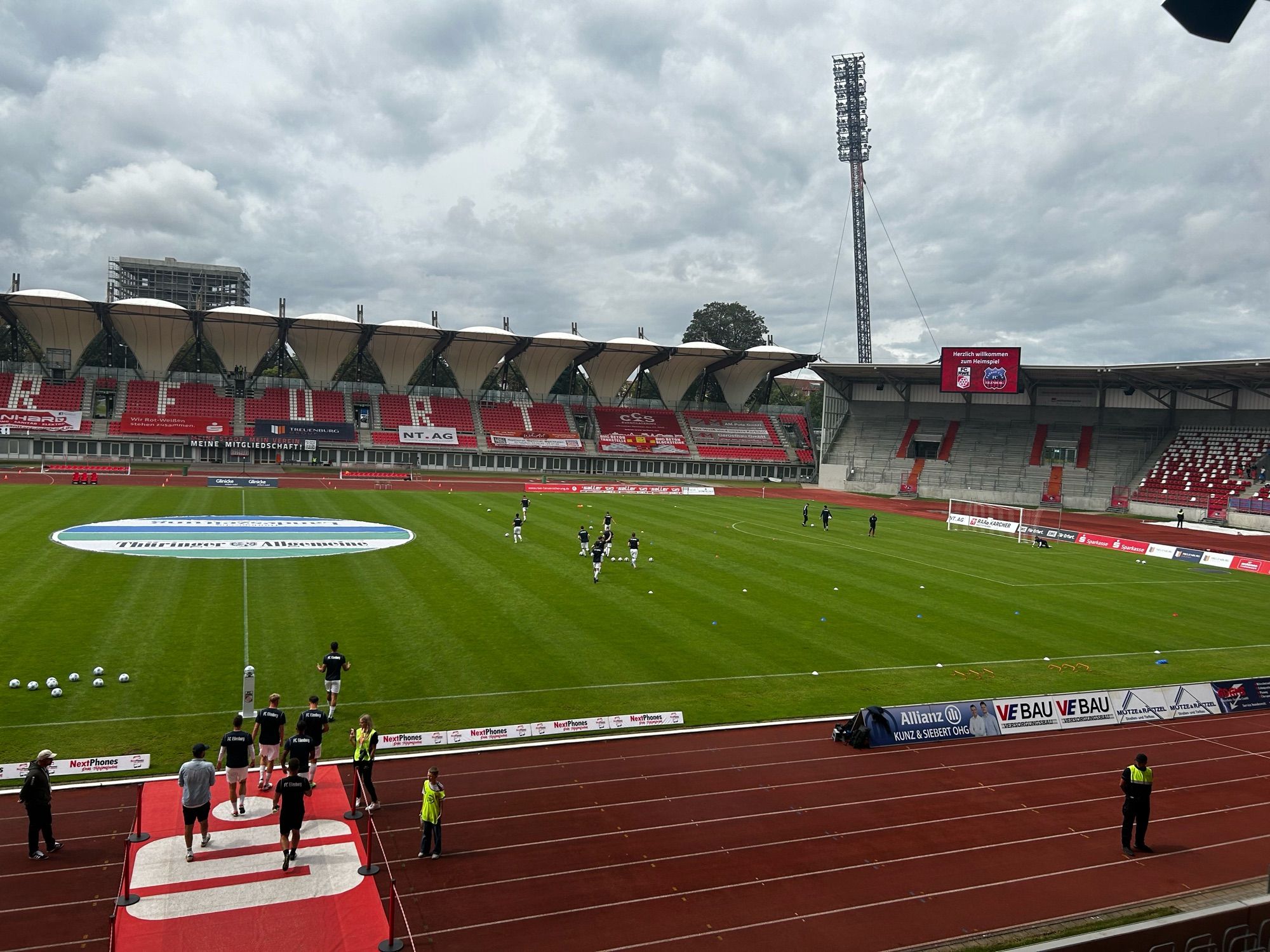 Blick ins Steigerwaldstadion