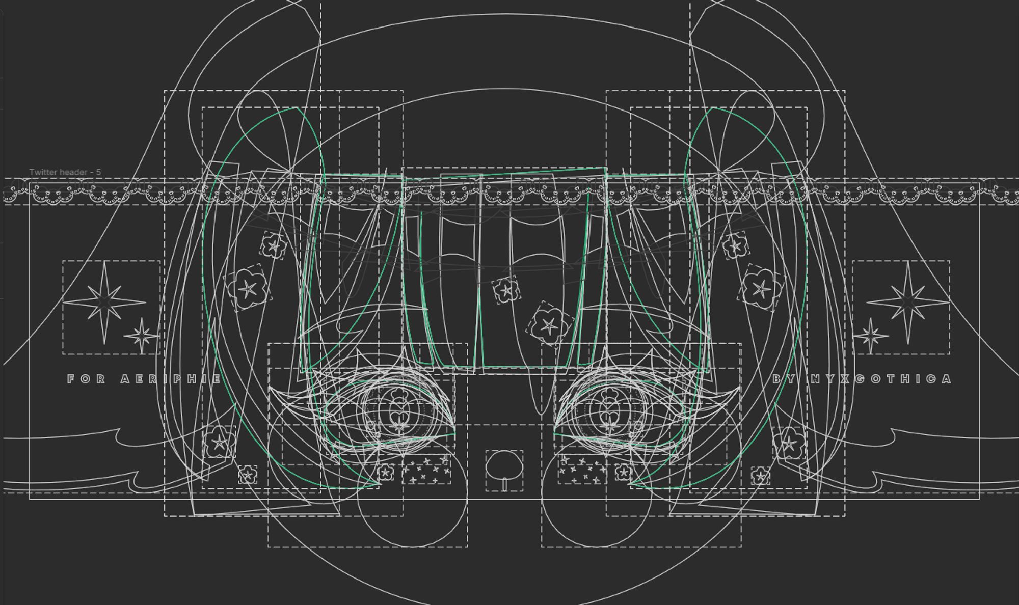 Vector outlines