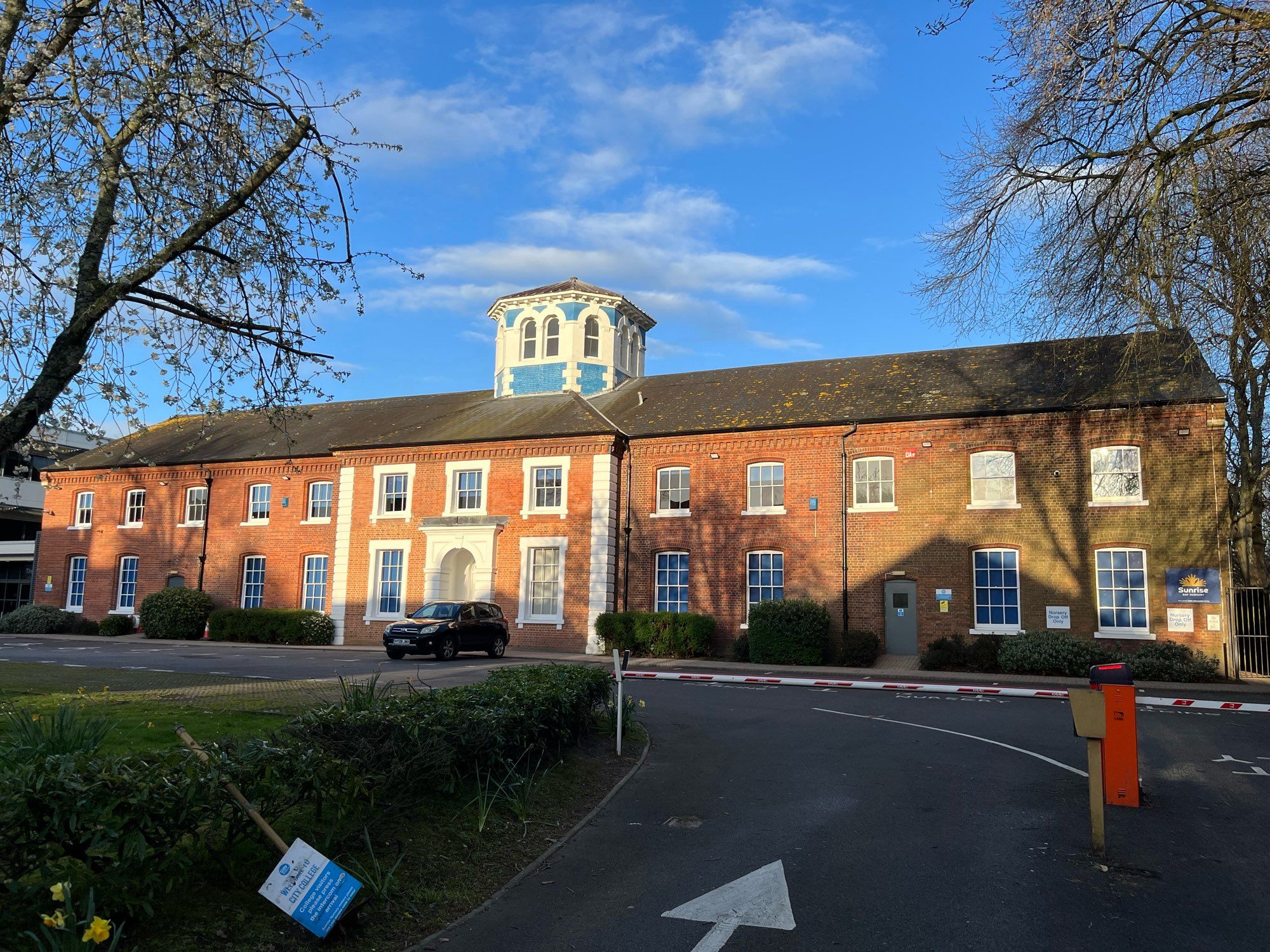 The former workhouse.