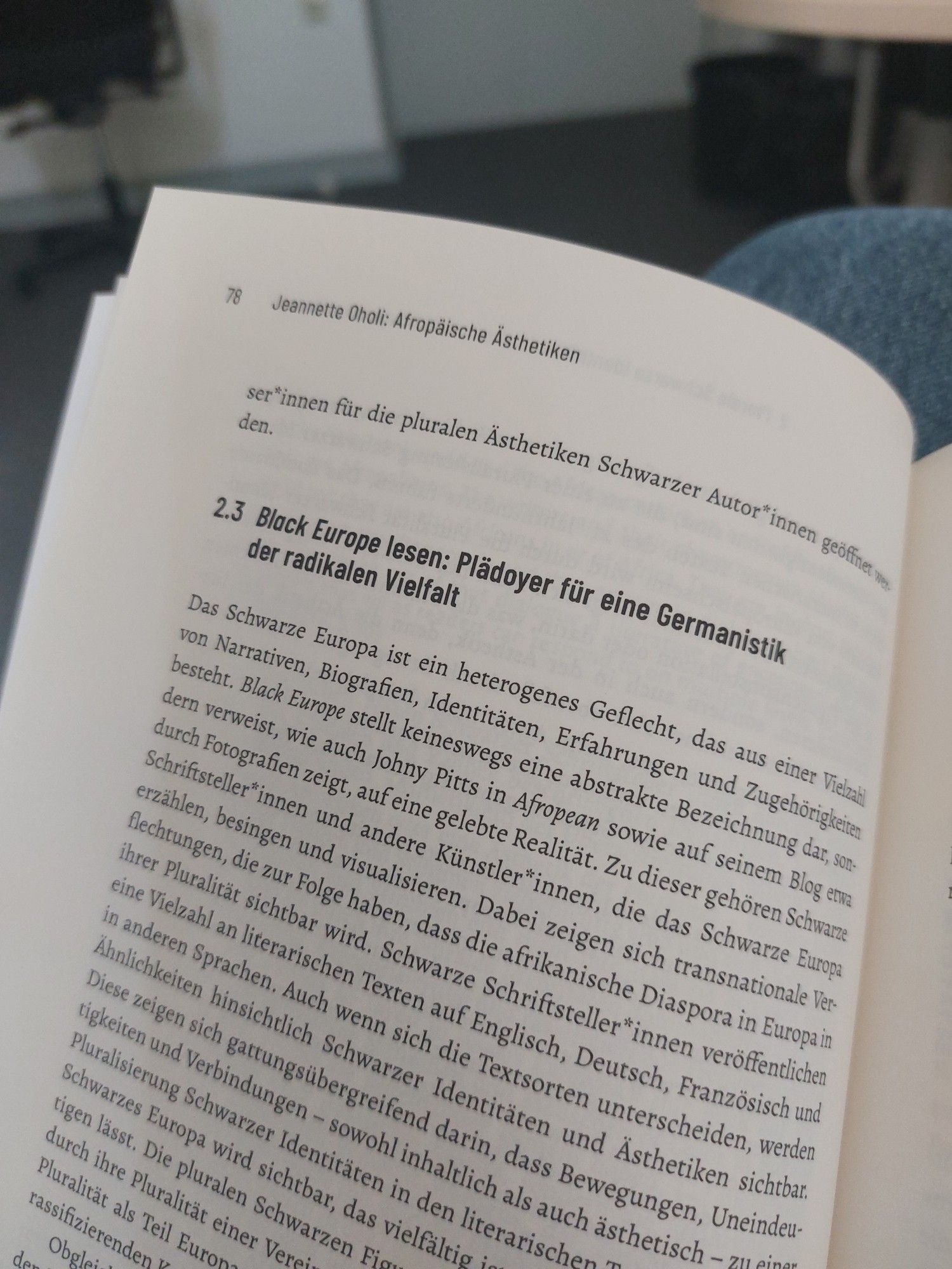 Seite aus Afropäische Ästhetiken