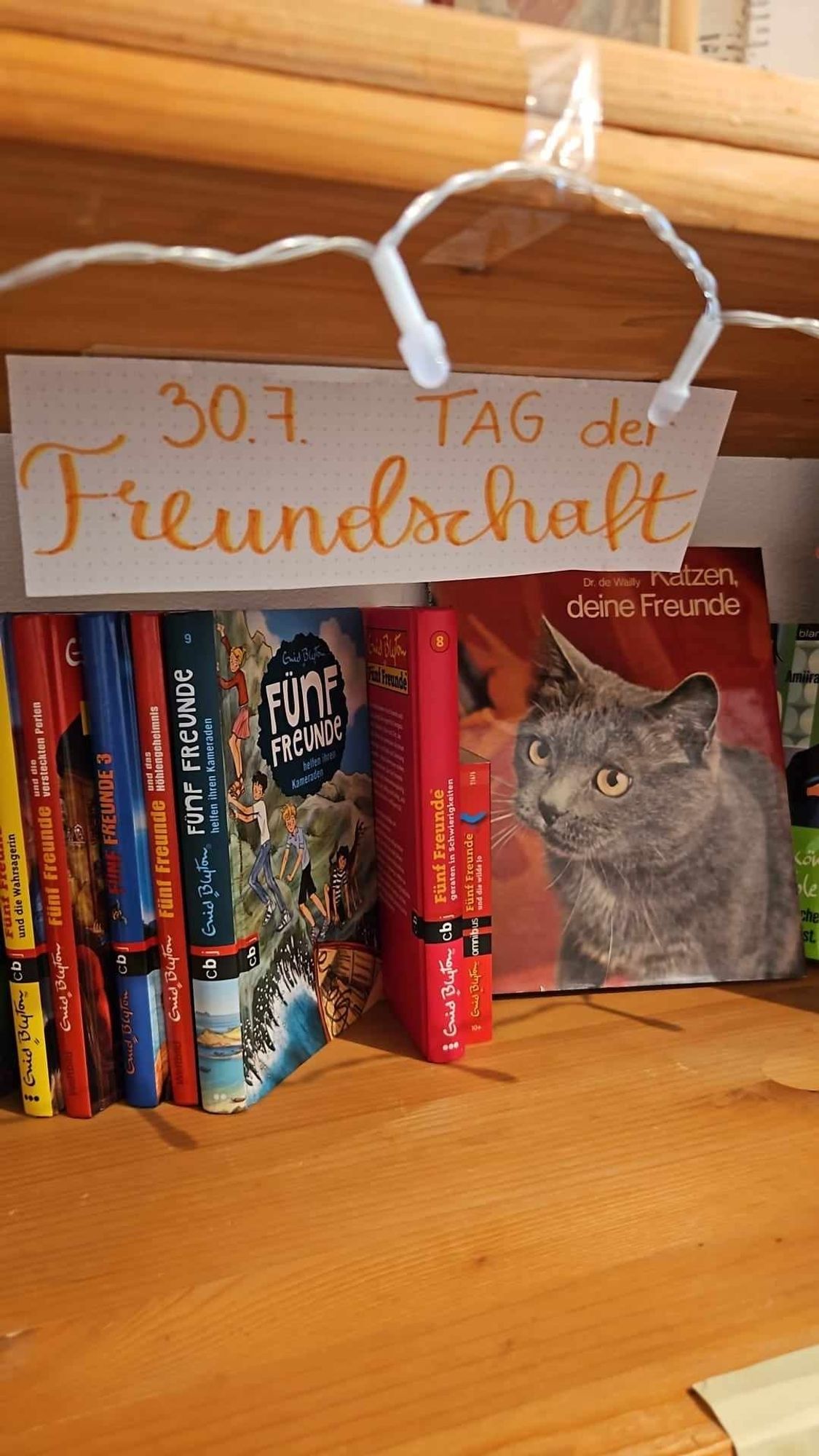 Unser Themen-Bücherregal zu. Tag der Freundschaft