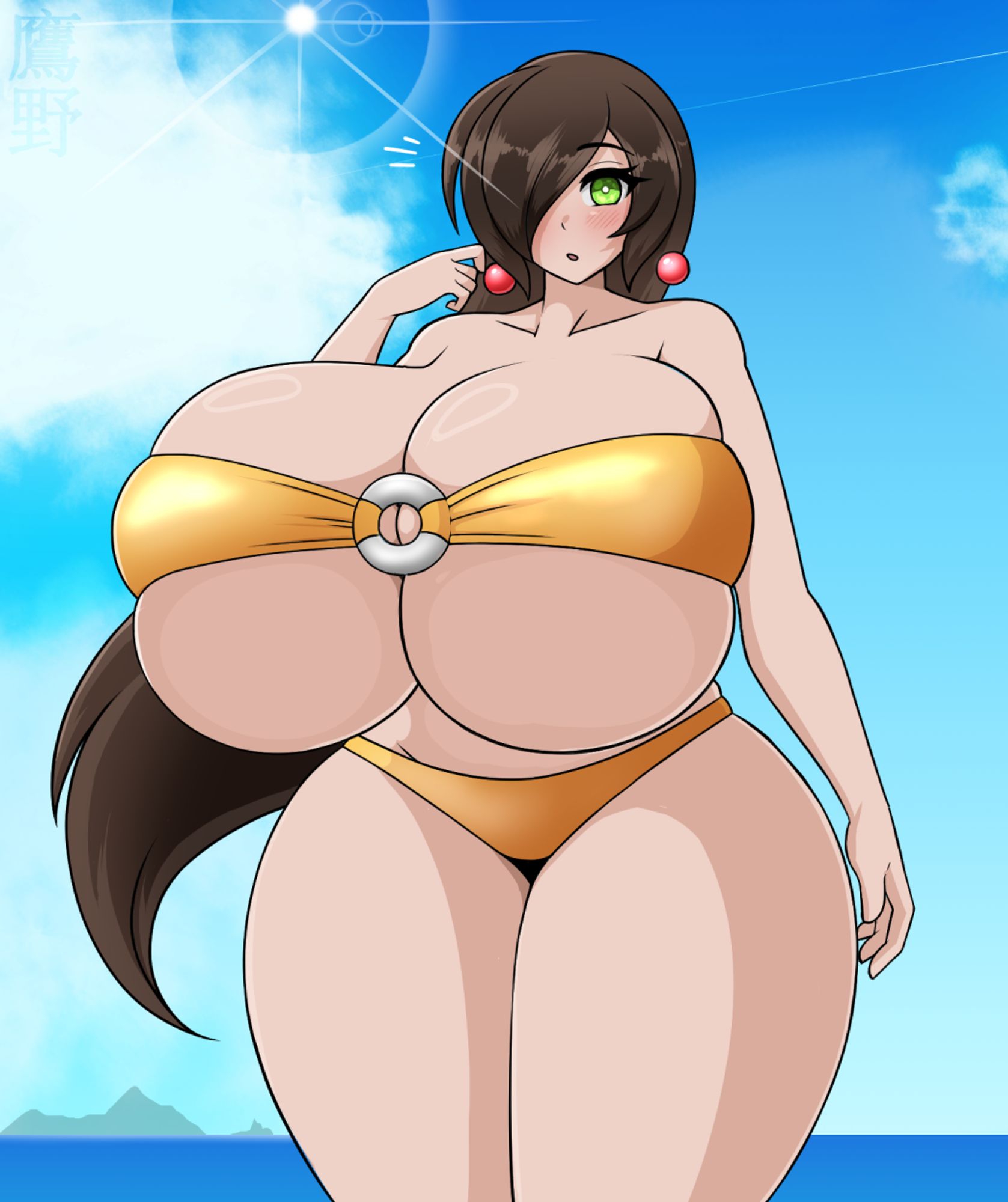 Vannie (TakanoArt) at the beach