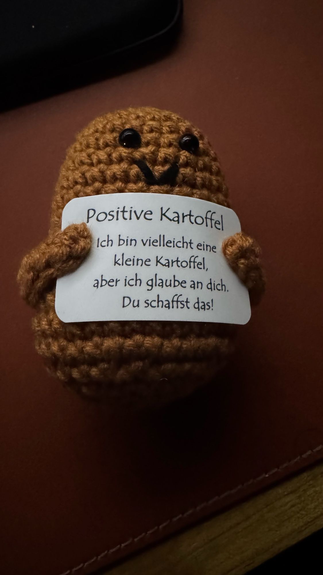 Eine positive Kartoffel