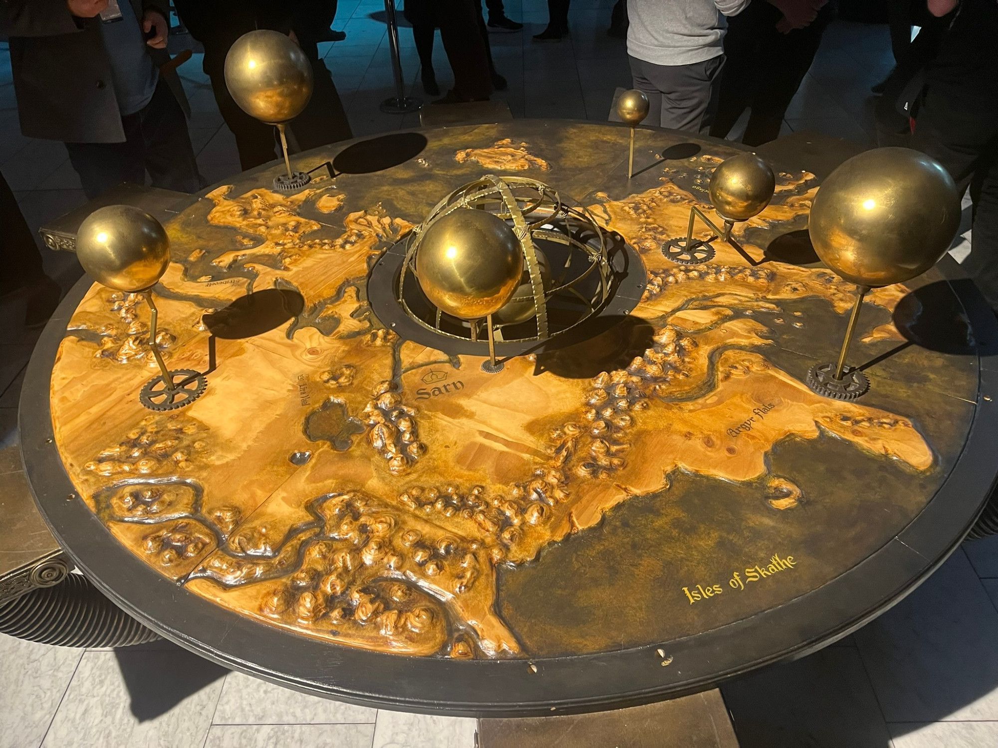 Aight one more, this one was super interesting: a 3D model of the world map overlaid on the atlas #PathOfExile