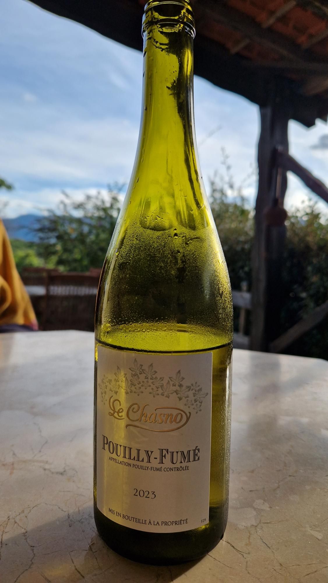 Fles Pouilly Fumé 