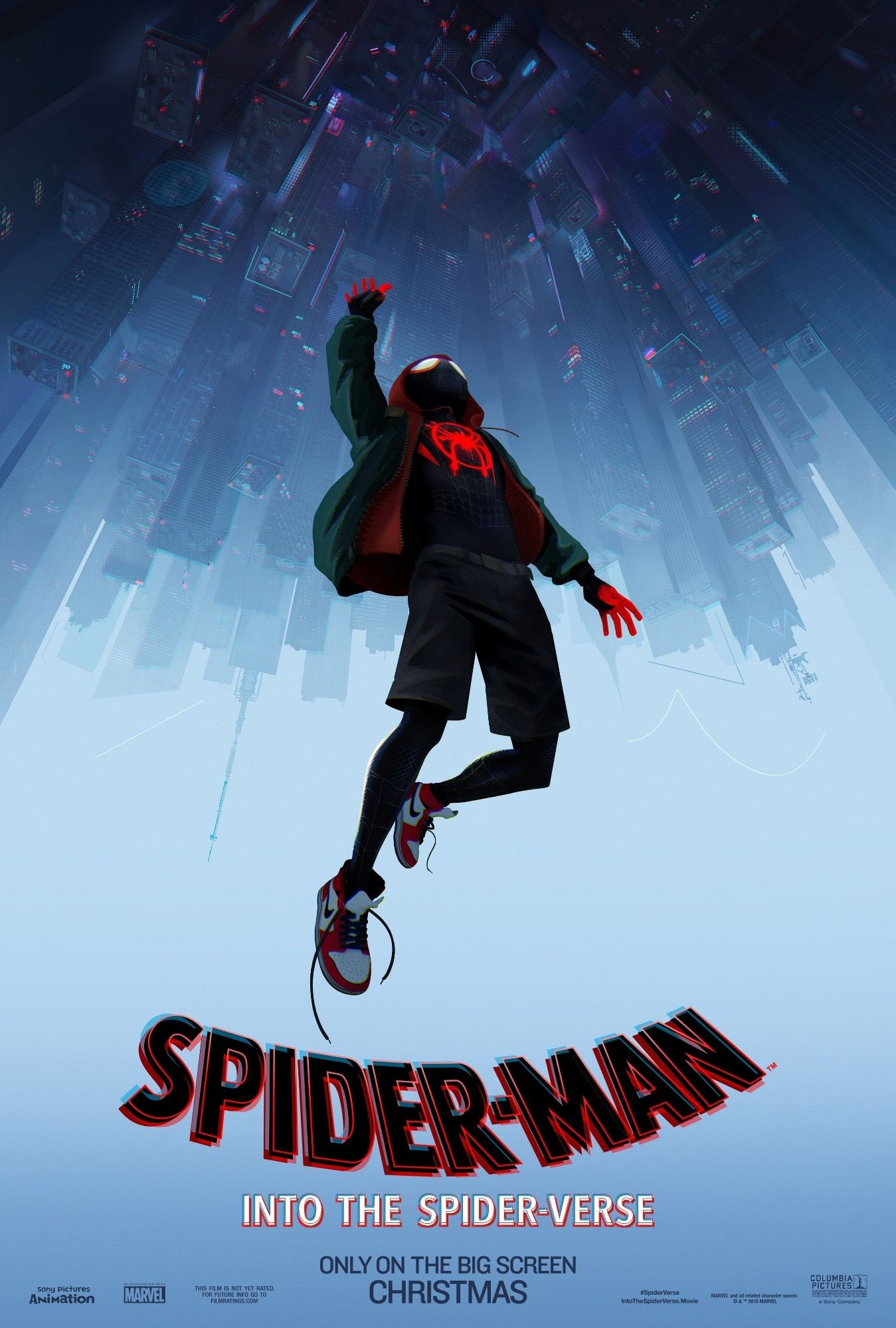 The poster for Spider-Man: Into the Spider-Verse