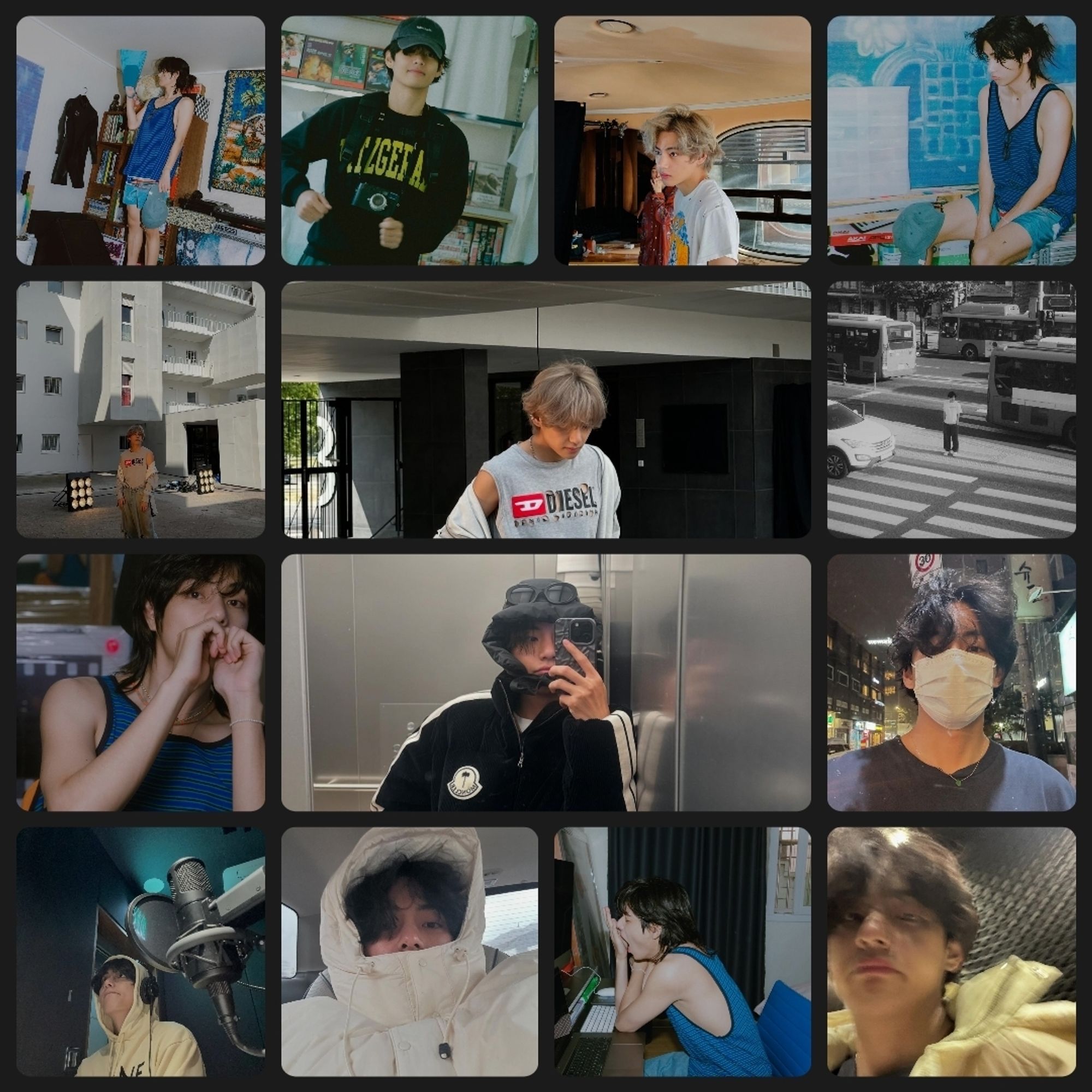 Taehyung collage