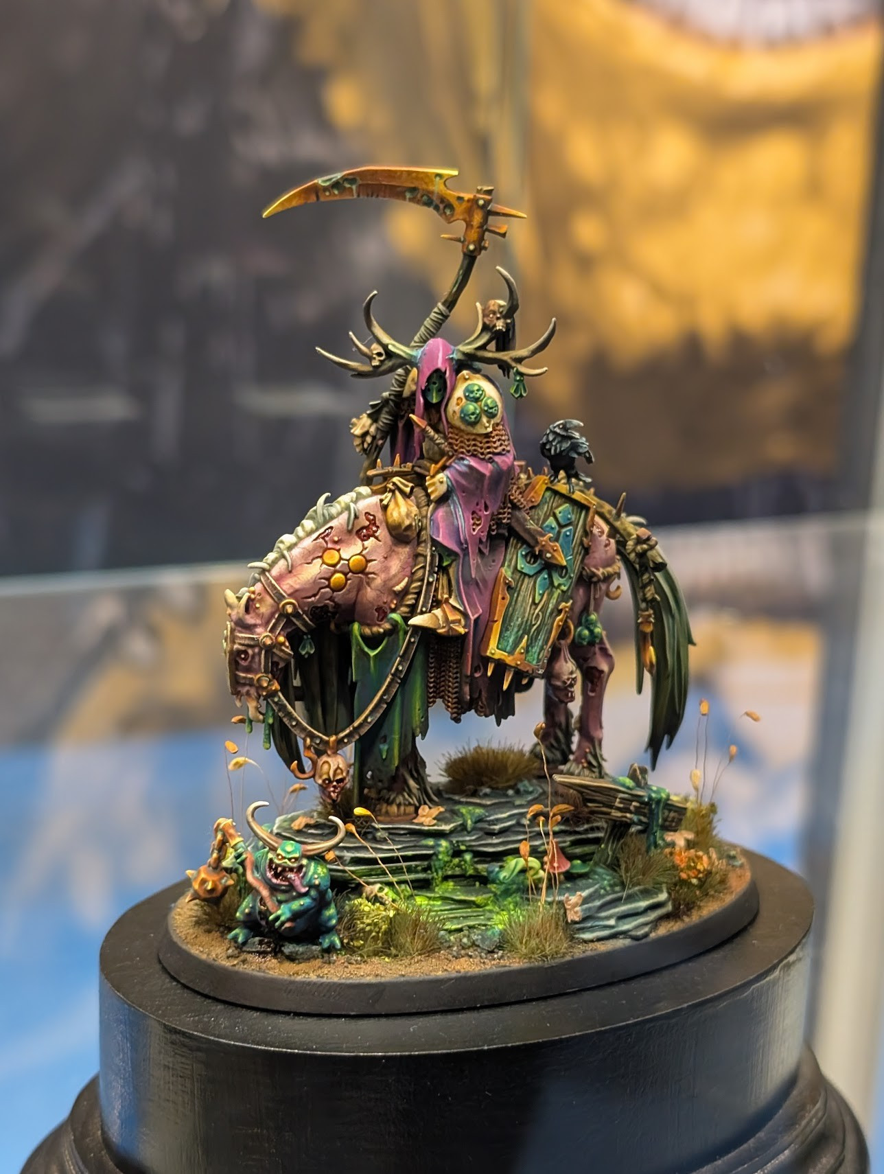 Harbinger of decay, painter unkown (to me)