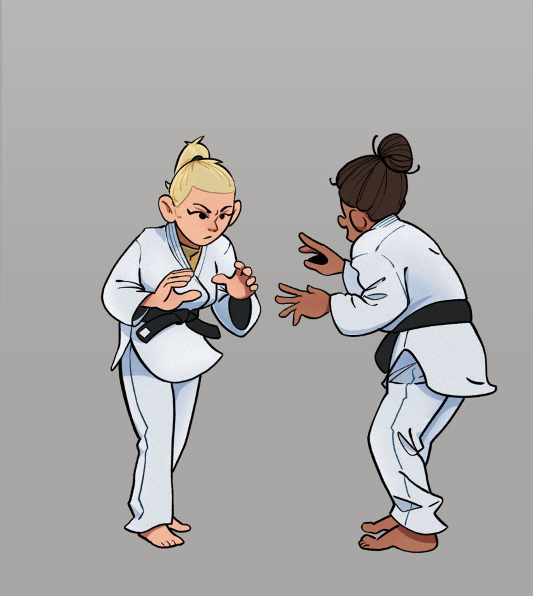 deux judokas