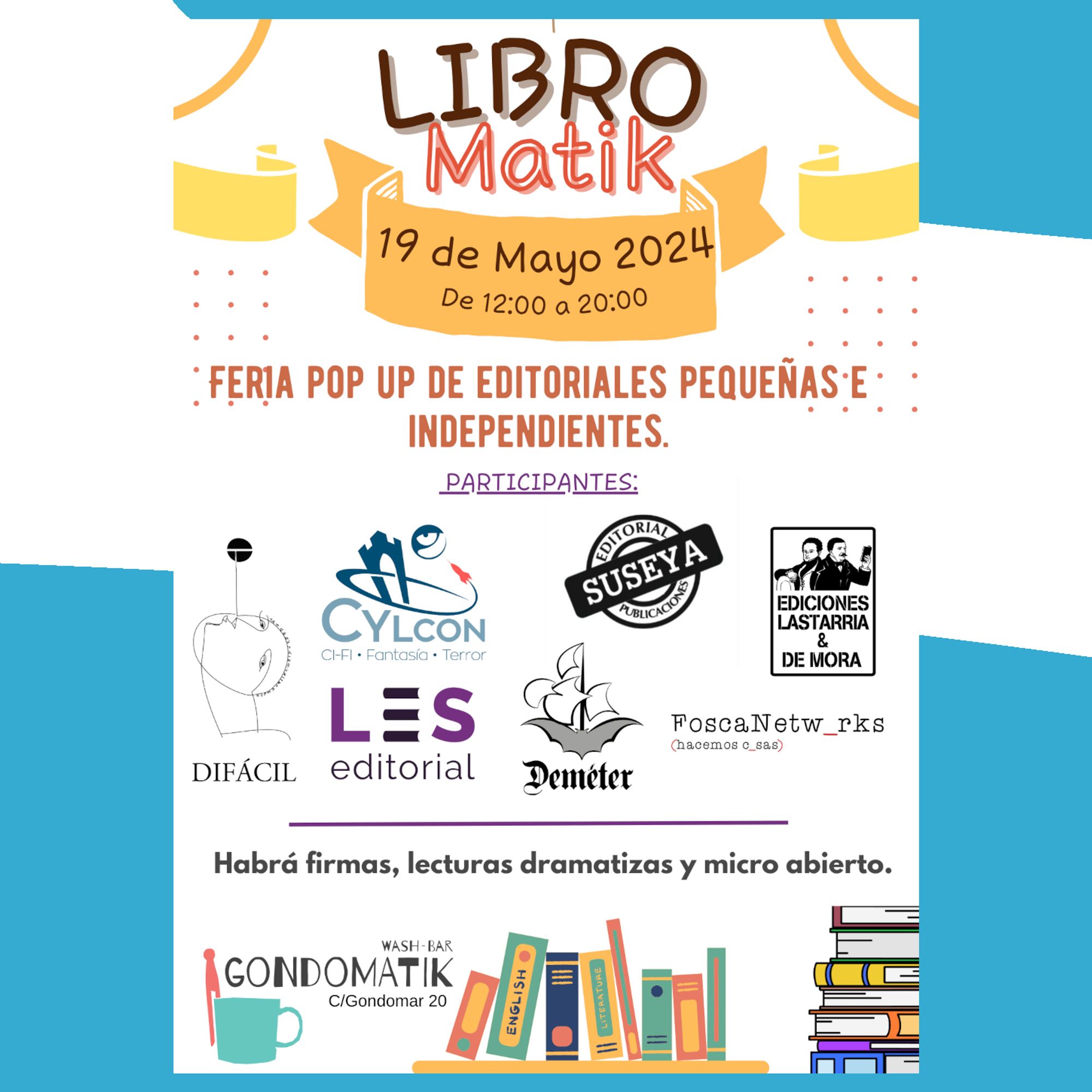 Cartel oficial del Libromatik