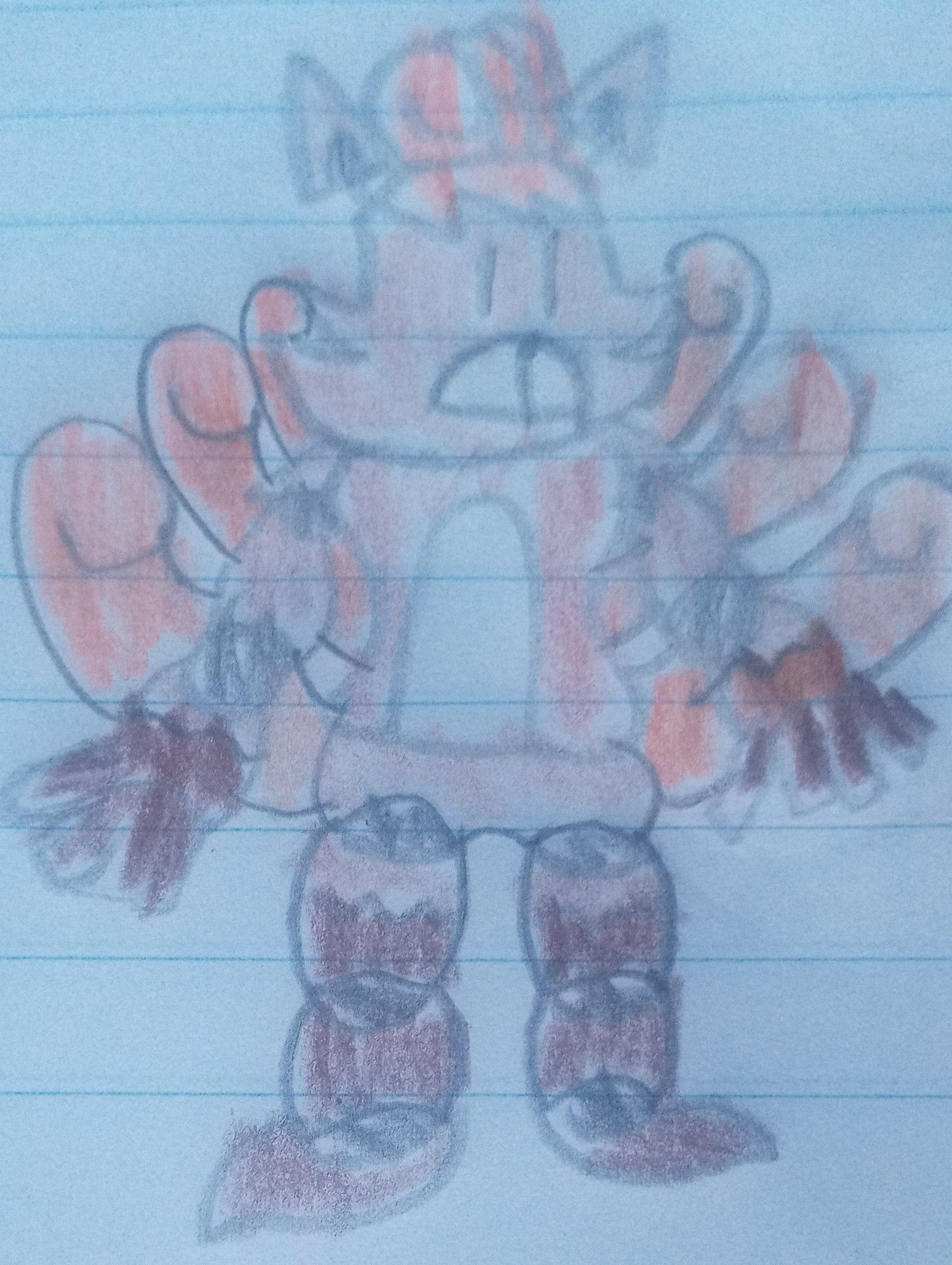 A version of Vulpix inspired by Five Nights at Freddy's