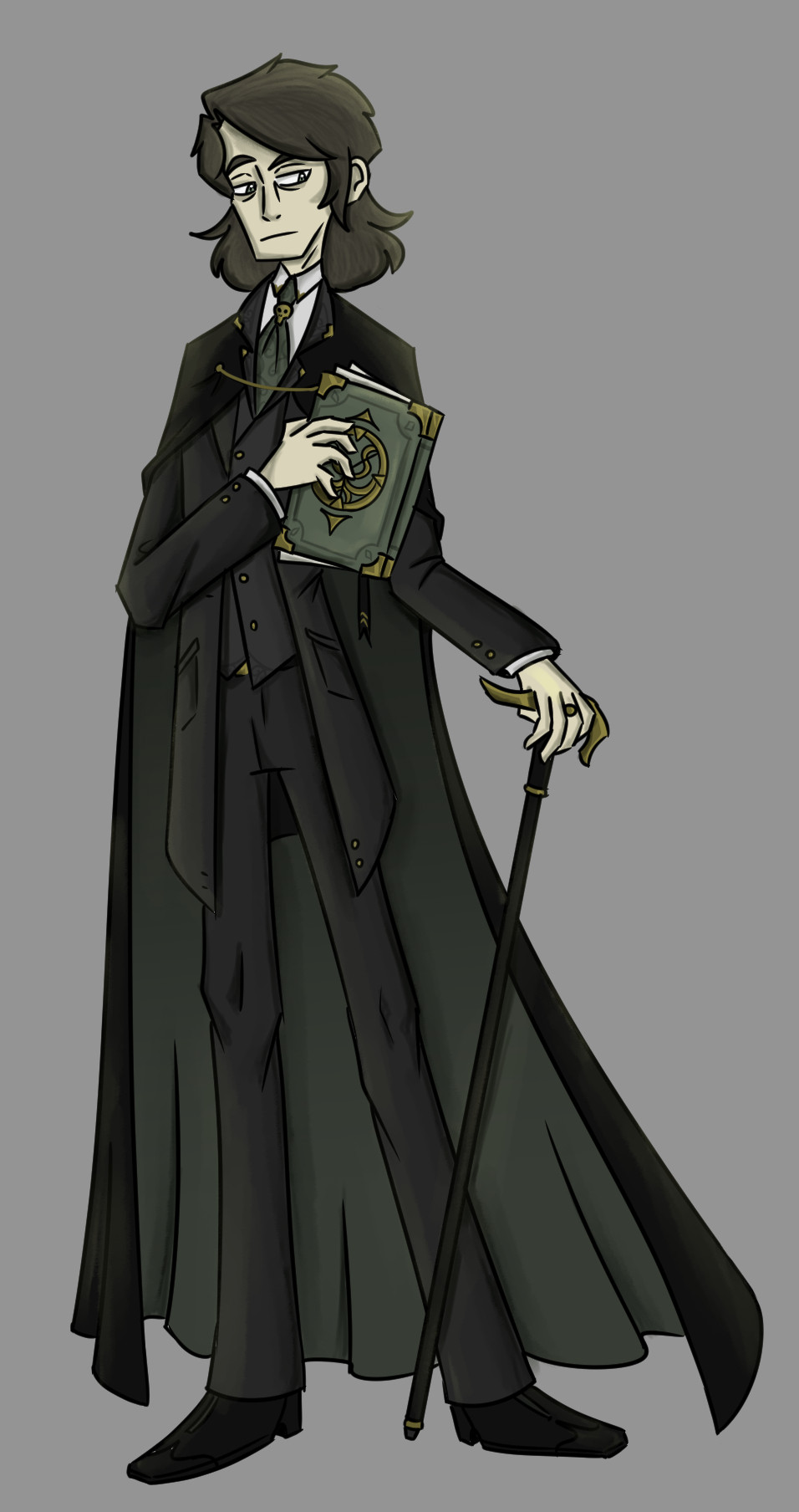 Nocturne Symphony AU (and basically modern AU), The last remaining member of an old money dynasty after accidents took his parents and brother, really into the occult.