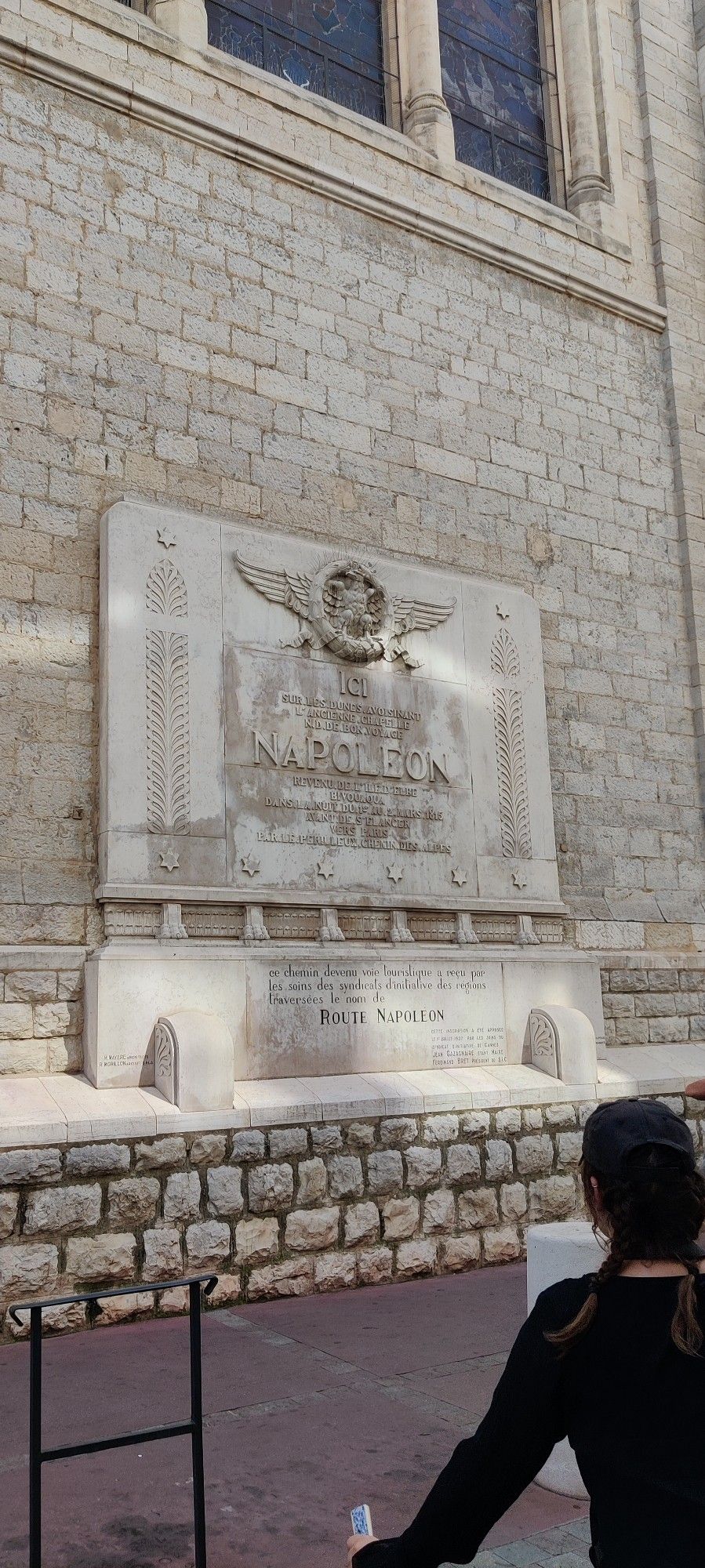 napoleon memorial at notre dame de bon voyage