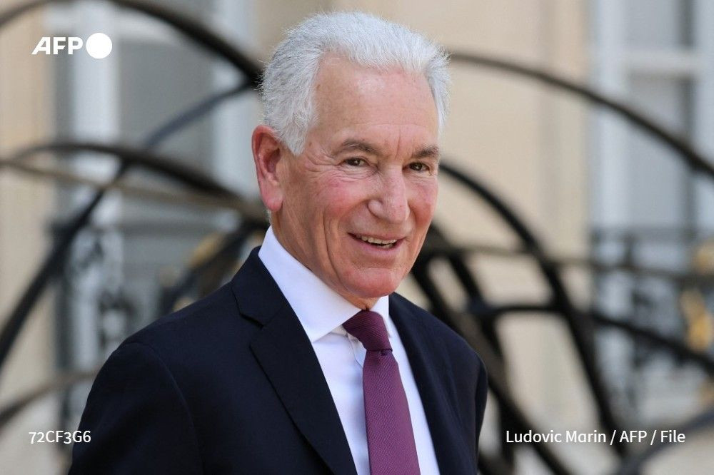 File photo shows Charles Kushner, then the new US ambassador to France, leaving the Elysee Presidential Palace in Paris after a meeting with the French president on July 18, 2025