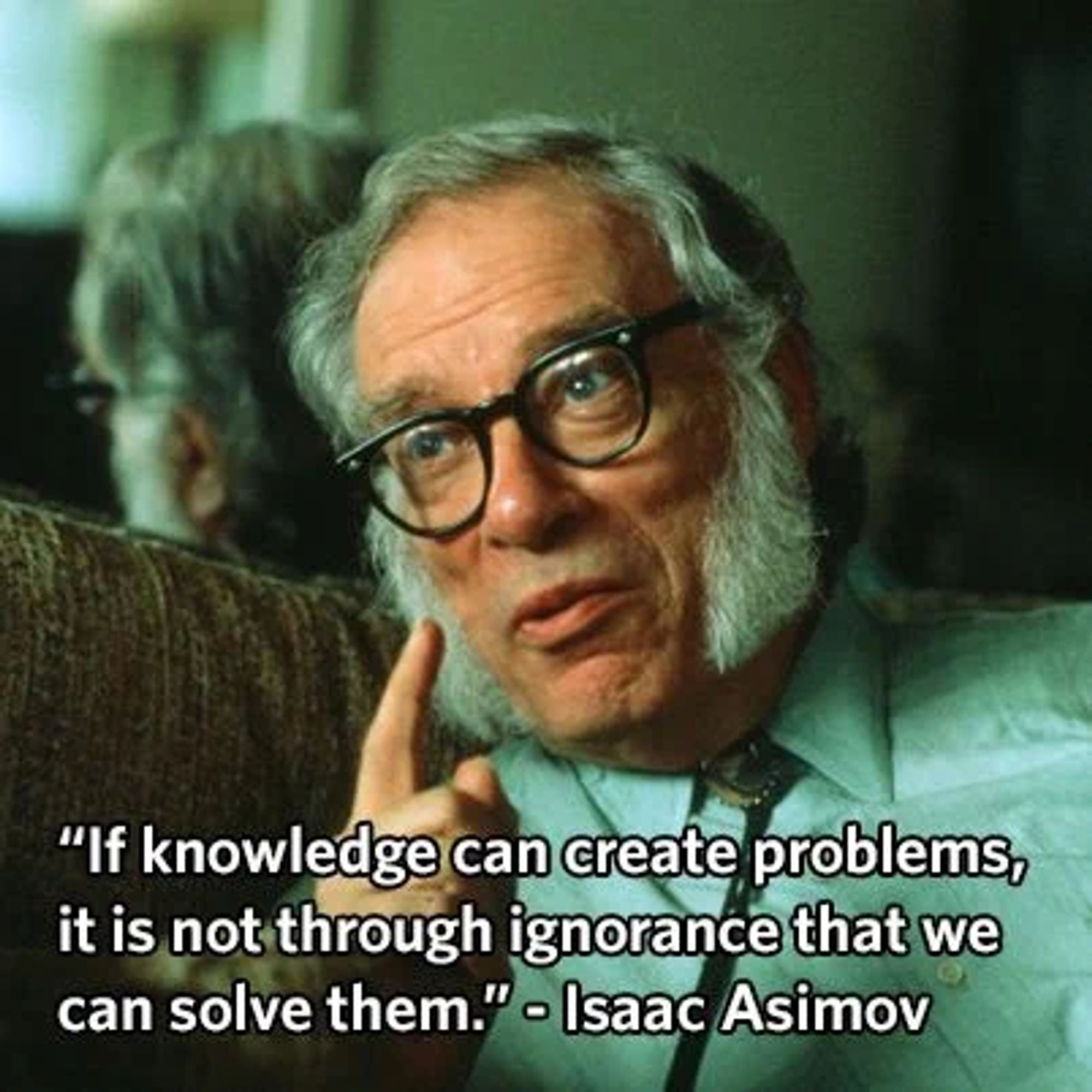 'The Human Typewriter' Isaac Asimov was an eminent science fiction author and humanist, and made some fairly accurate predictions about 2019 (some more than others)