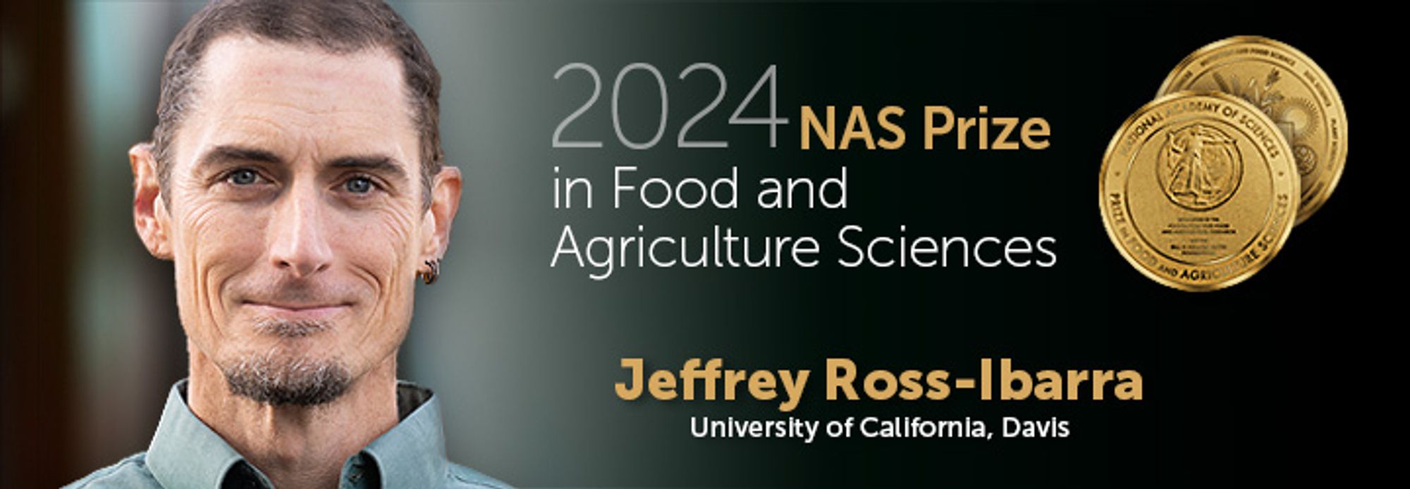 Jeffrey Ross-Ibarra wins the 2024 NAS Prize in Food and Agriculture Sciences