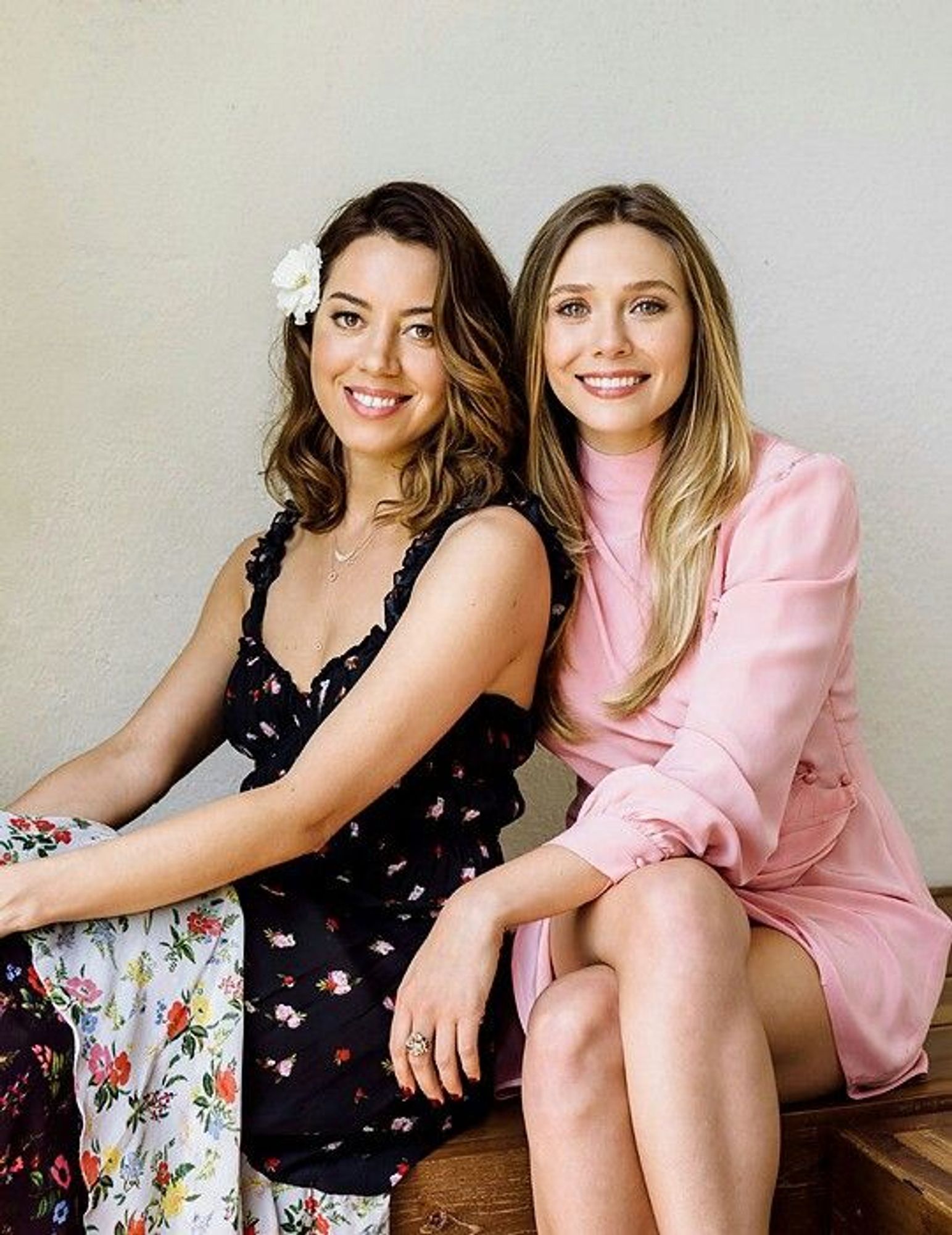 aubrey plaza and elizabeth olsen