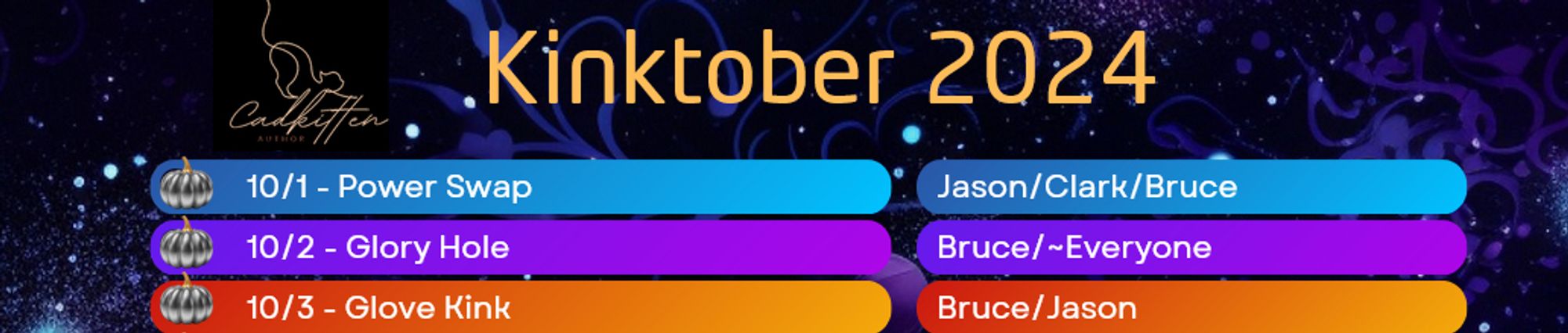 Kinktober 2024 header image