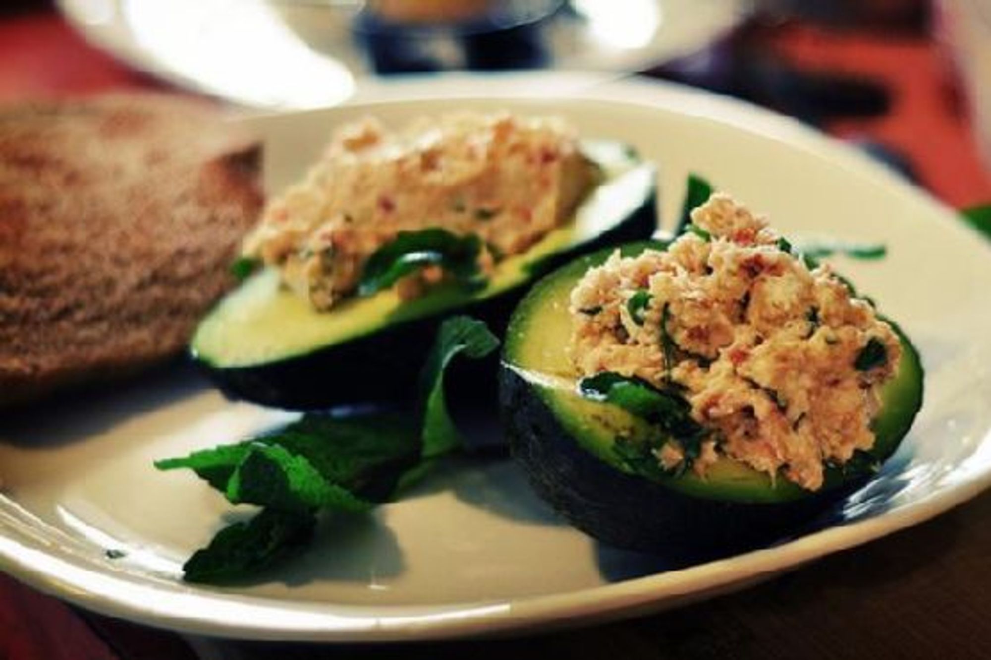 Crab Salad in Avocado Boats