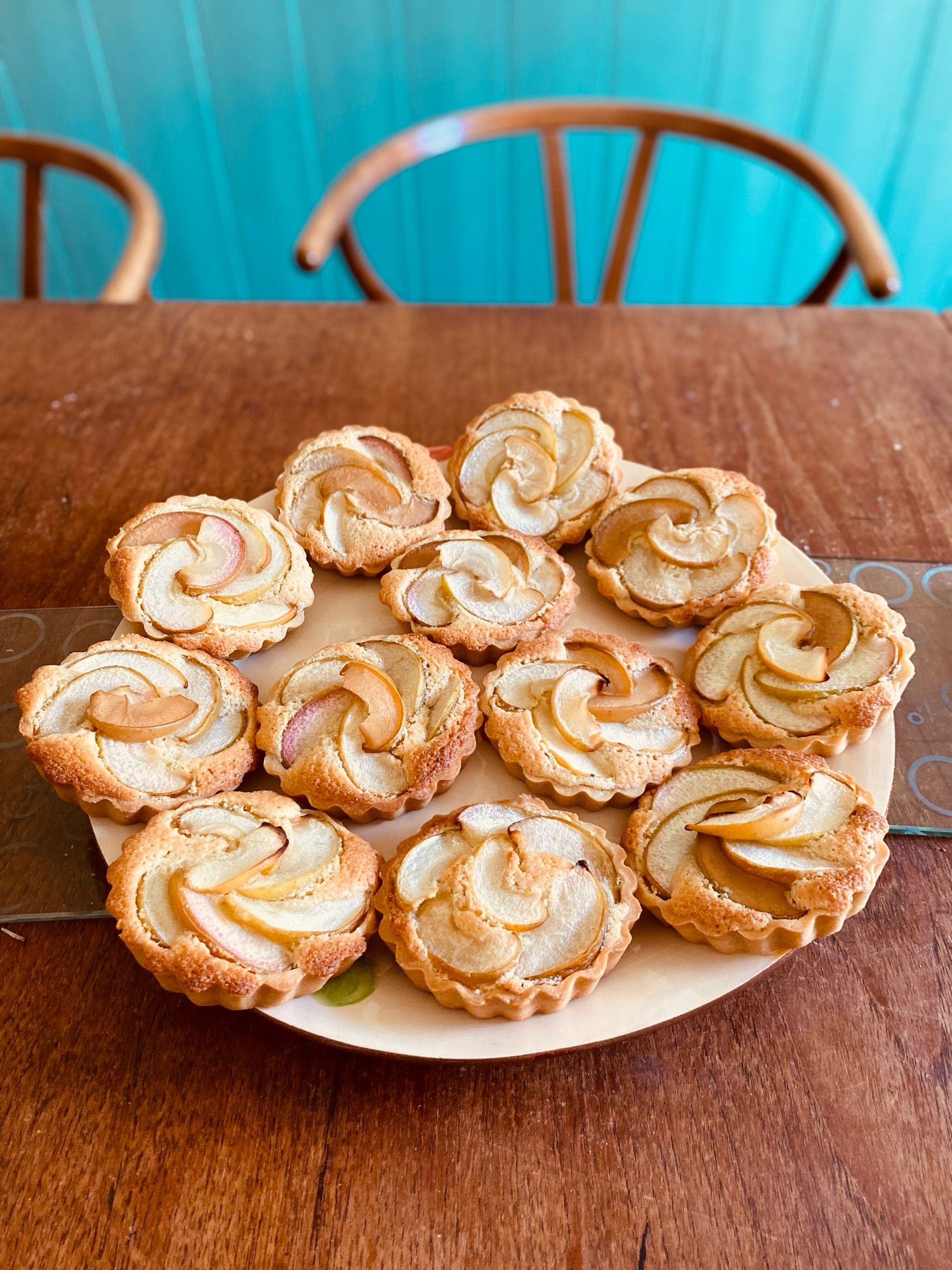 Home made tartes Normande