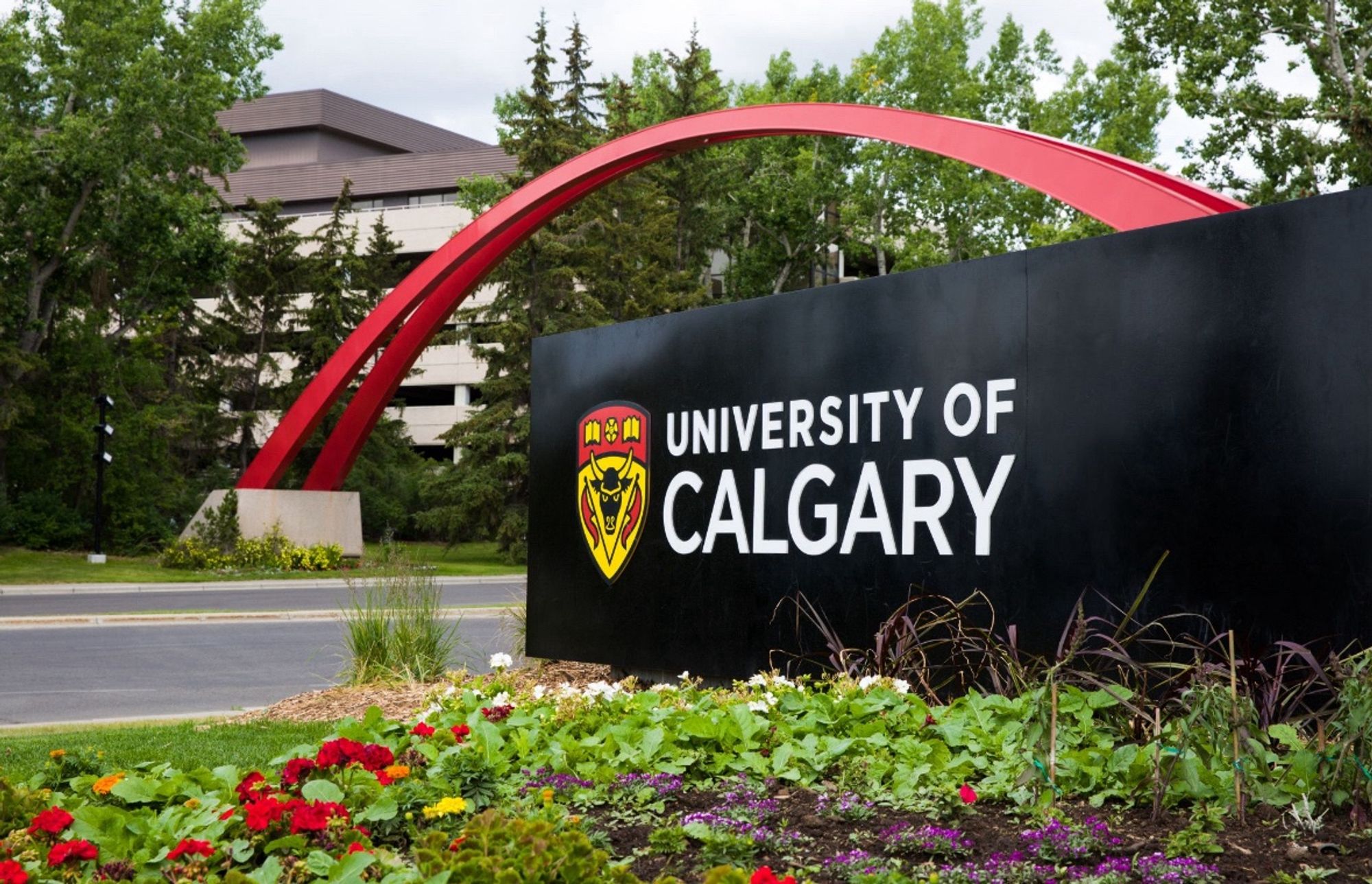 Entrance to the University of Calgary, main campus