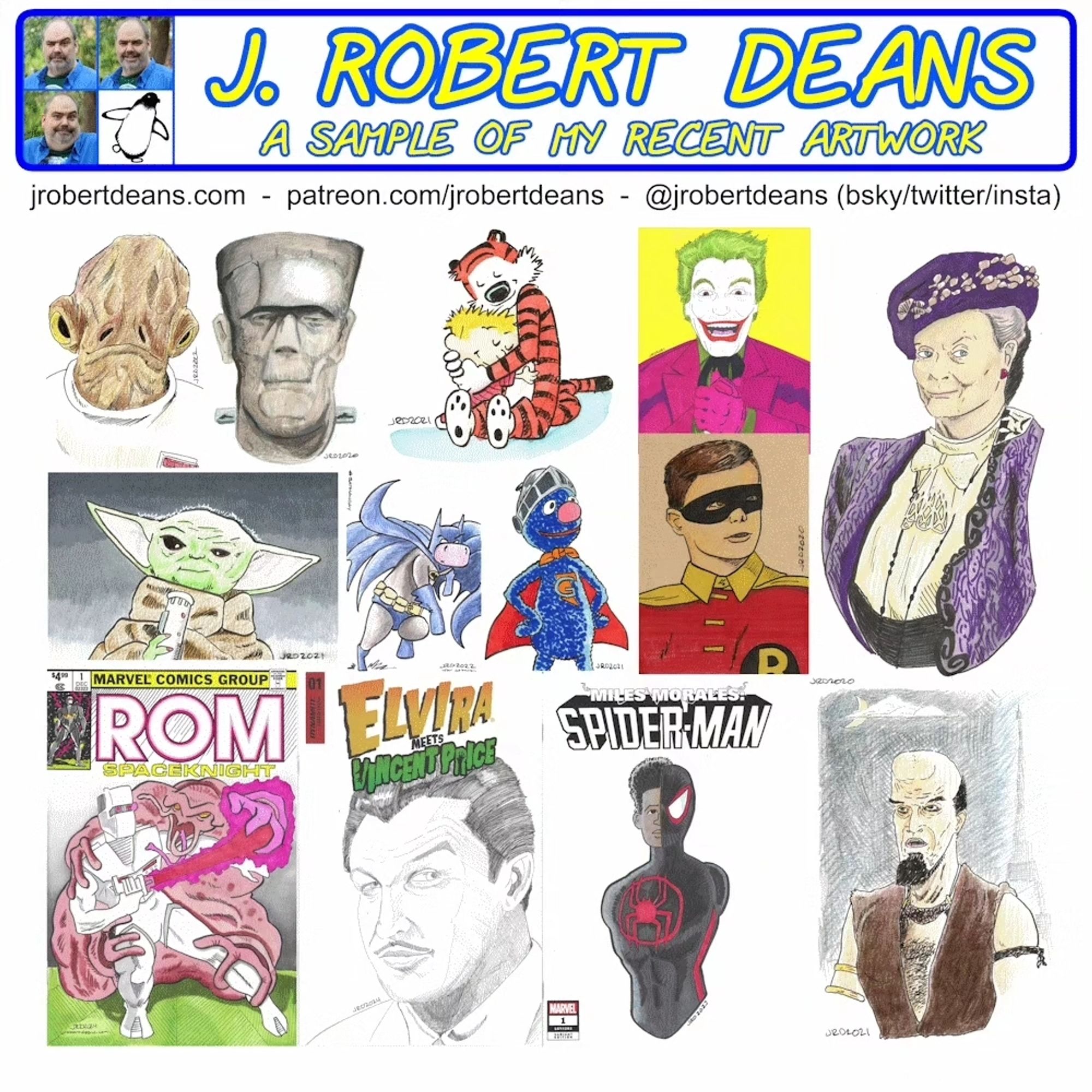 Sample artwork for Robert Deans