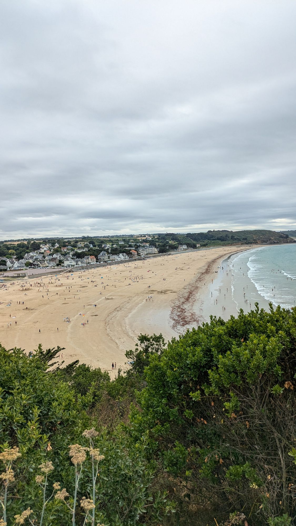 Photo de la plage d'Erquy