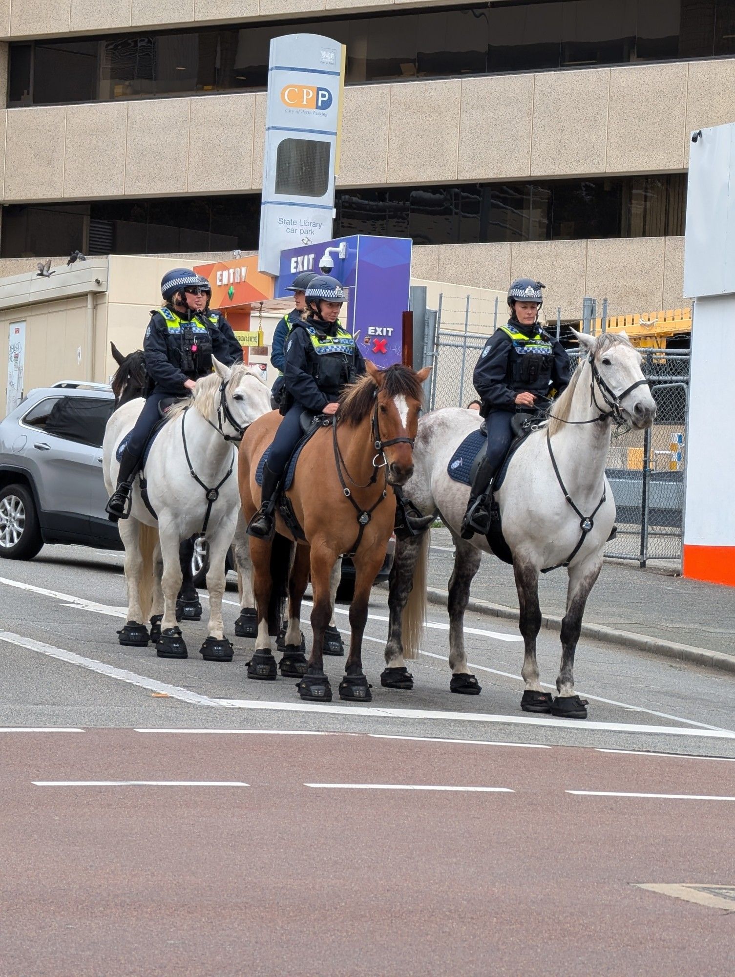 Mounted police