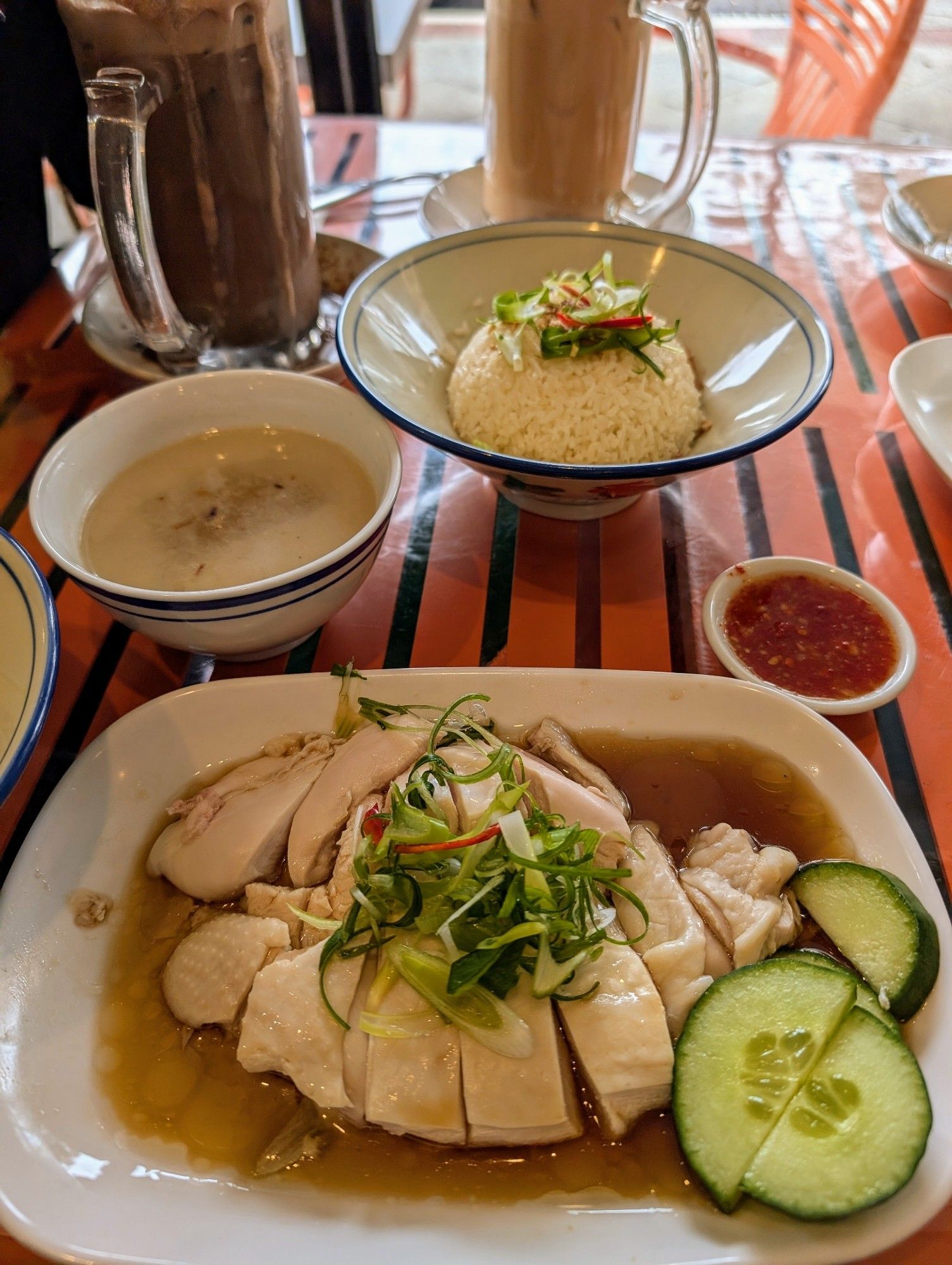 Hainanese chicken rice