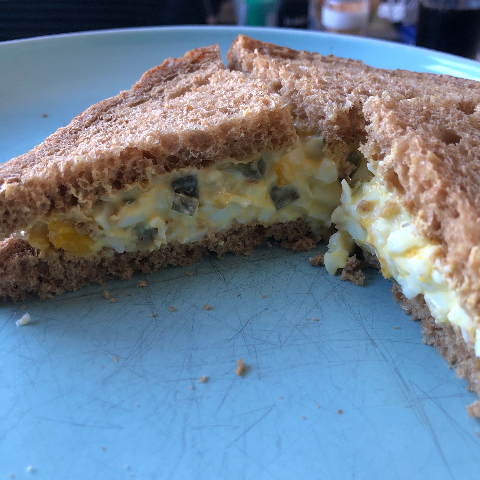 egg salad sarmie 