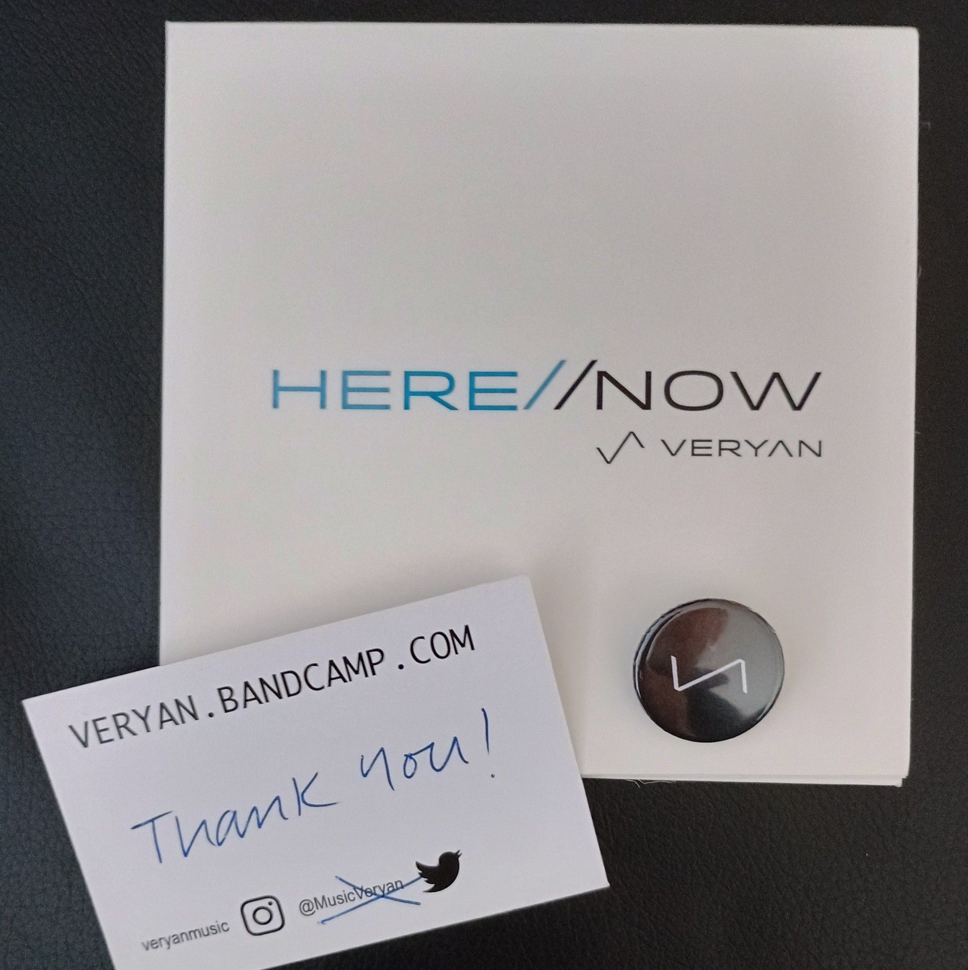 CD from Veryan - HERE//NOW