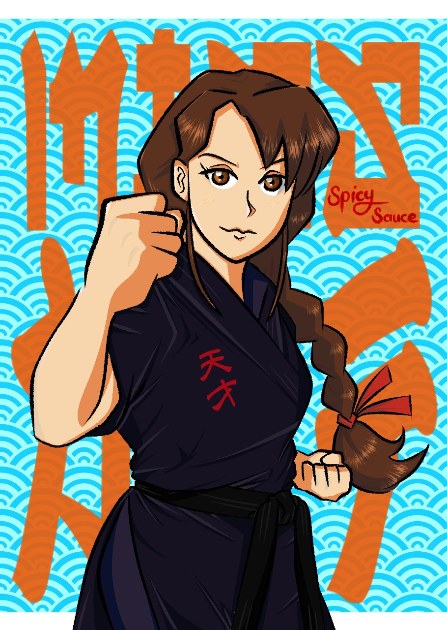 Miss Karate / Yuri Sakazaki (without mask)