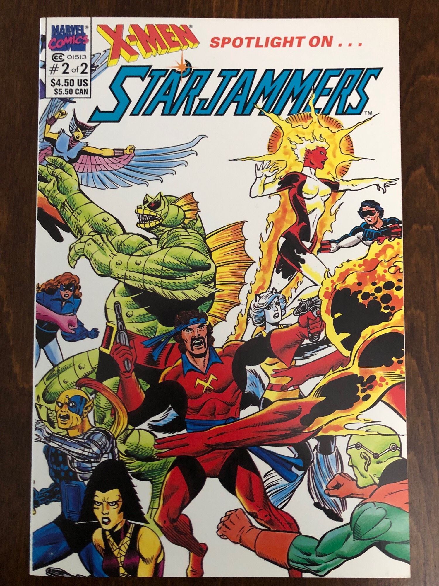 Comic cover for X-Men Spotlight On… Starjammers #2 (1990).