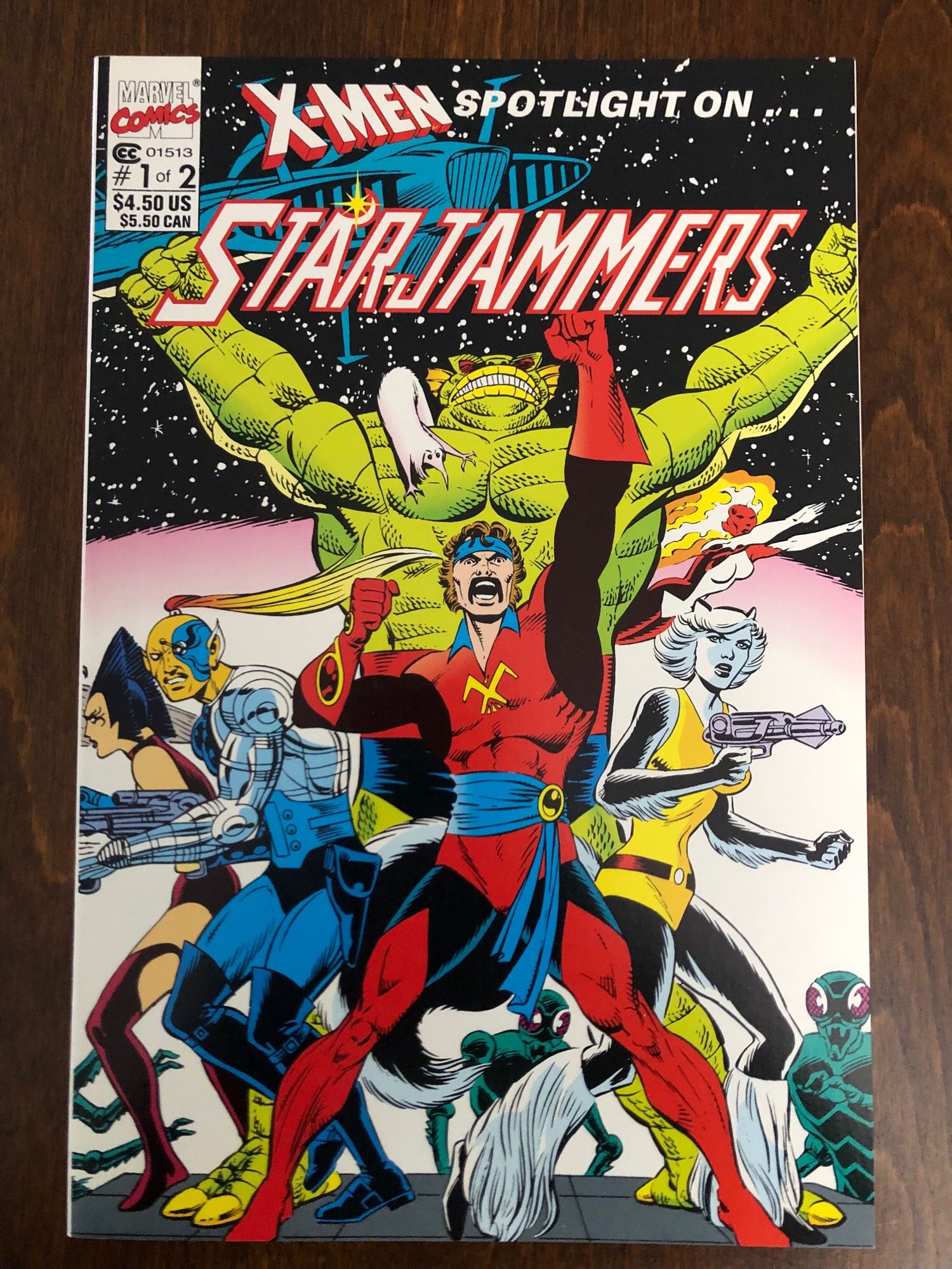 Comic cover for X-Men Spotlight On… Starjammers #1 (1990).