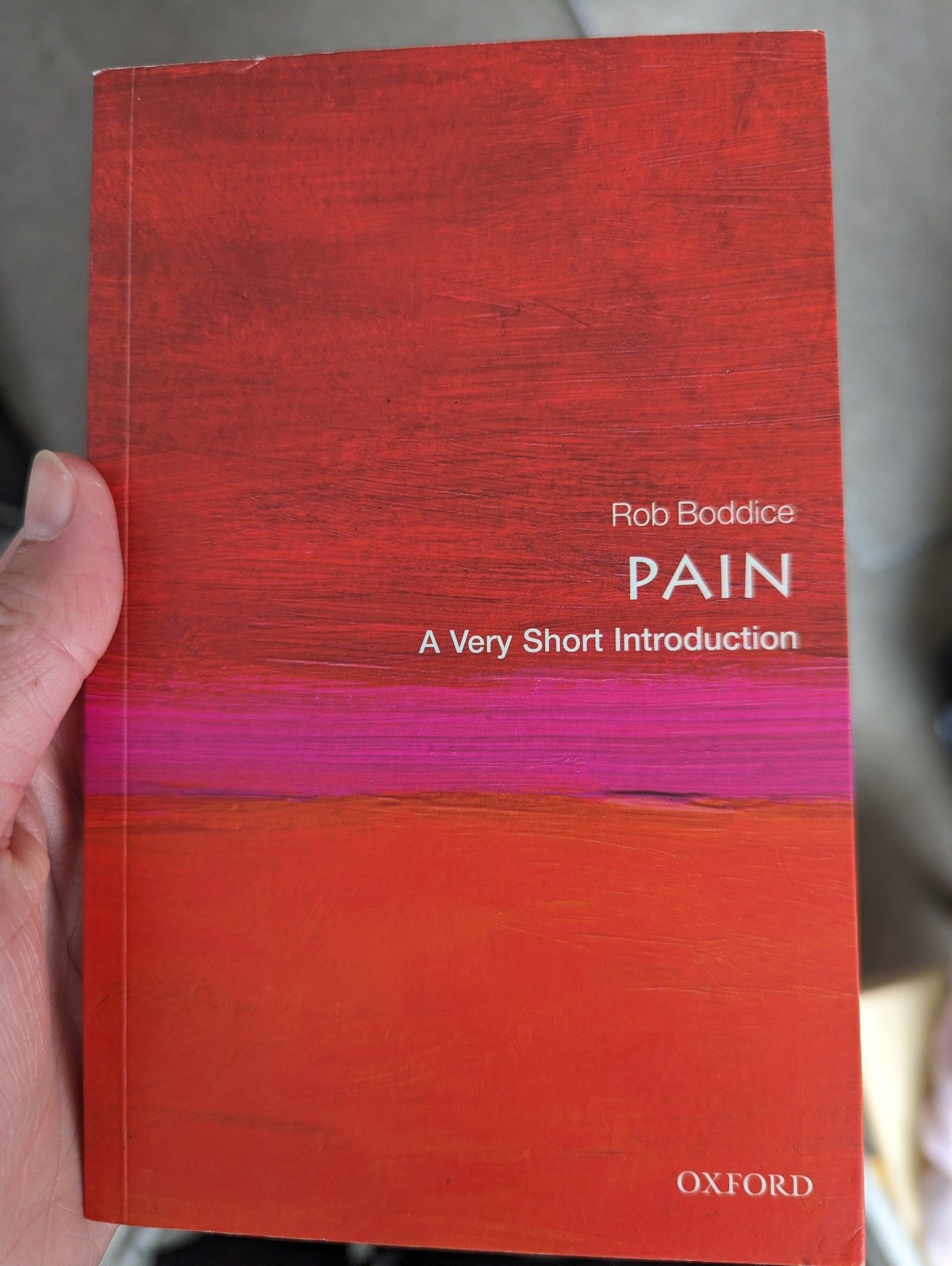 PAIN: A Very Short Introduction