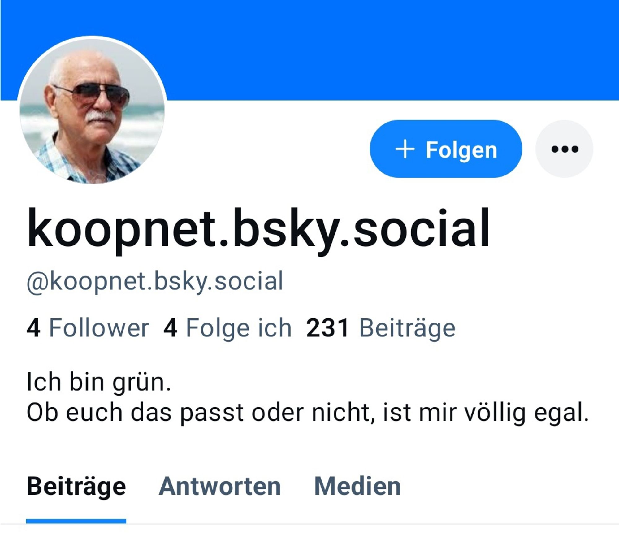 Screenshot Bio von koopnet