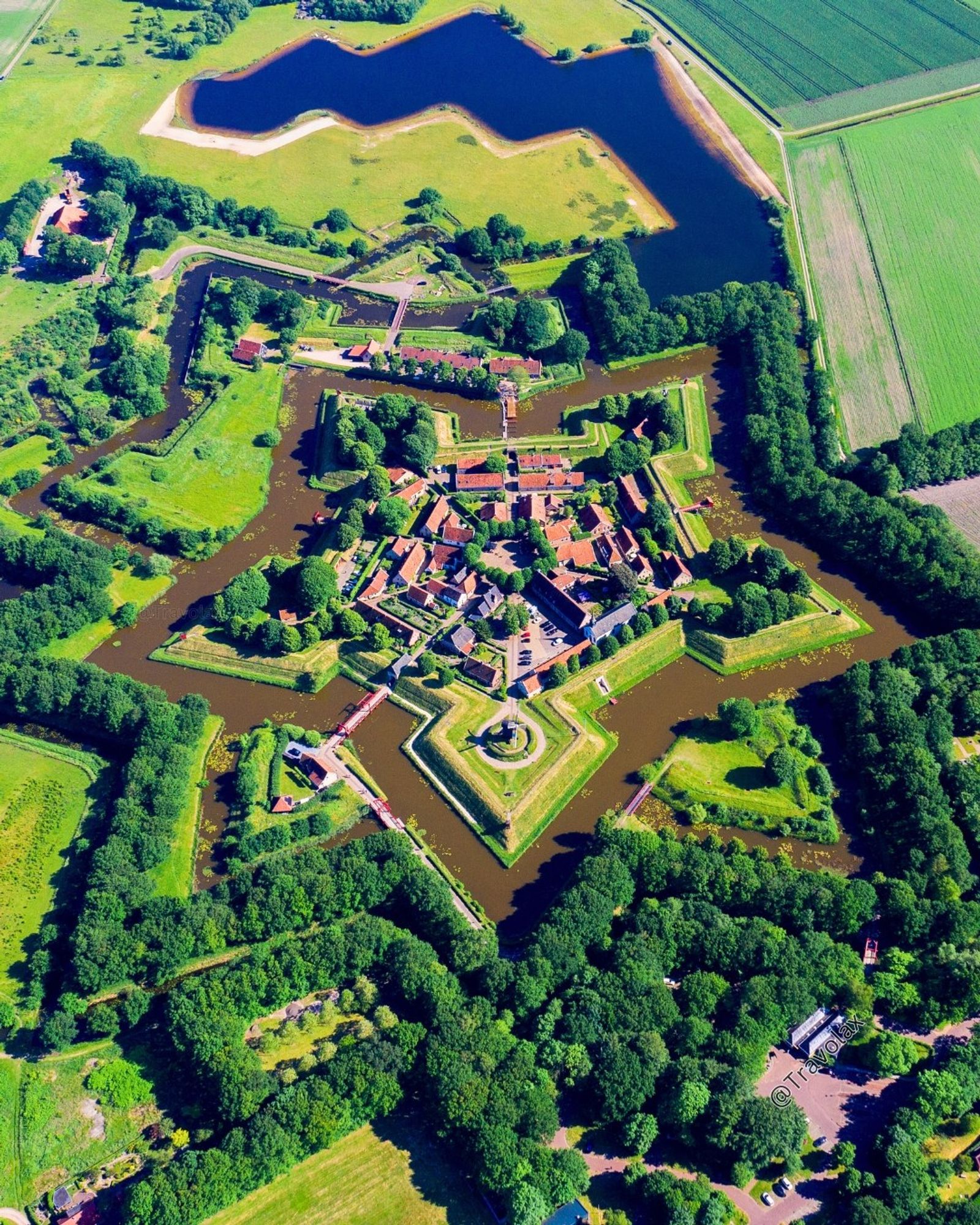 Fort Bourtange, Groningen, Netherlands