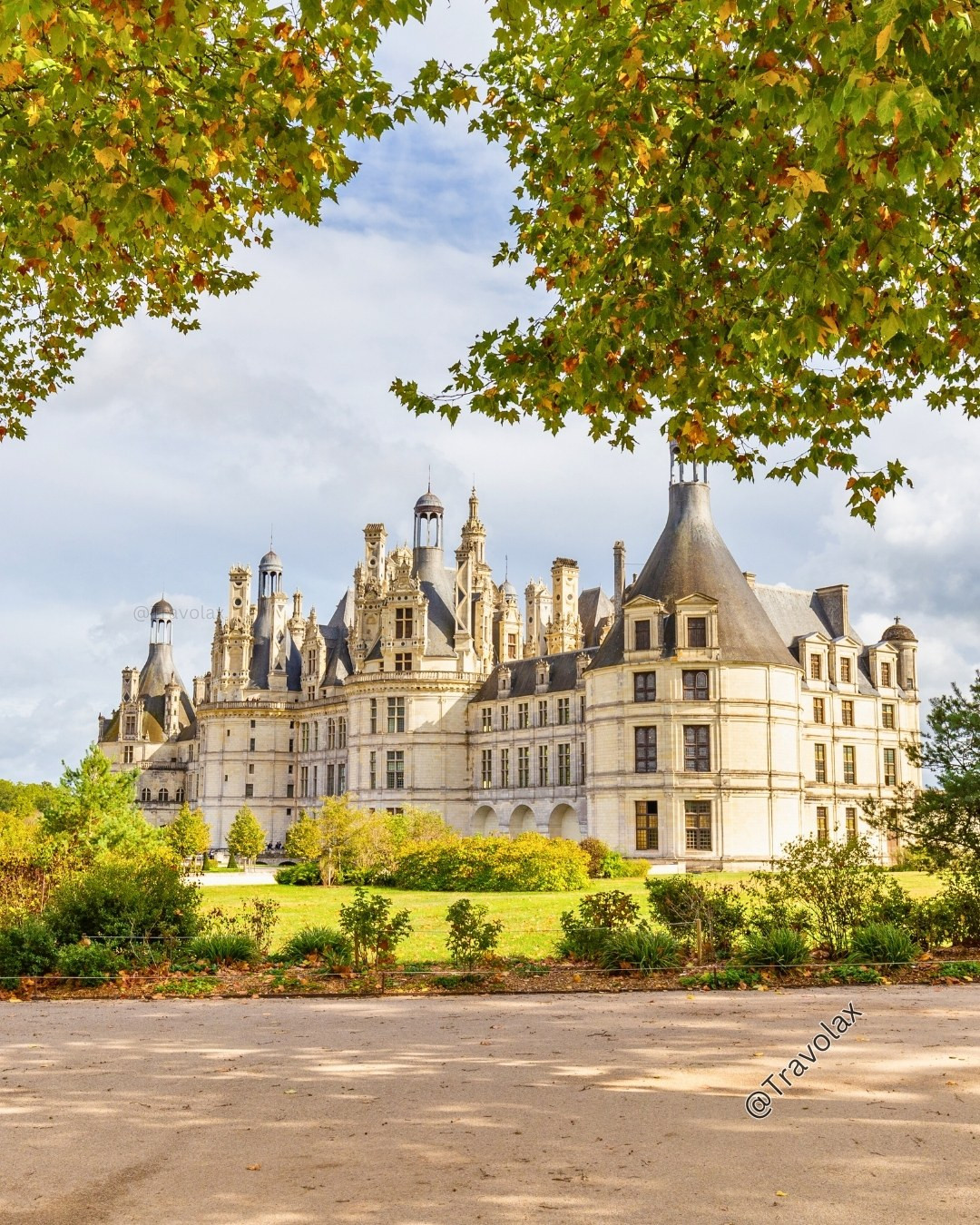 Chateau De Chambord in Loire Valley, France