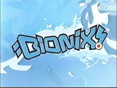 The Bionix logo as it appeared during one of the block's bumpers.