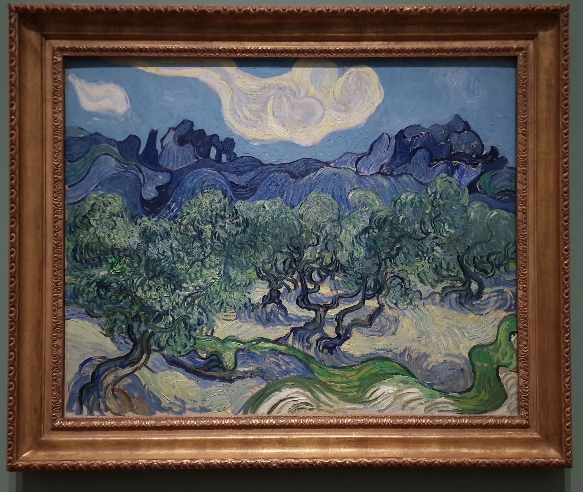 The Olive Trees by Vincent van Gogh