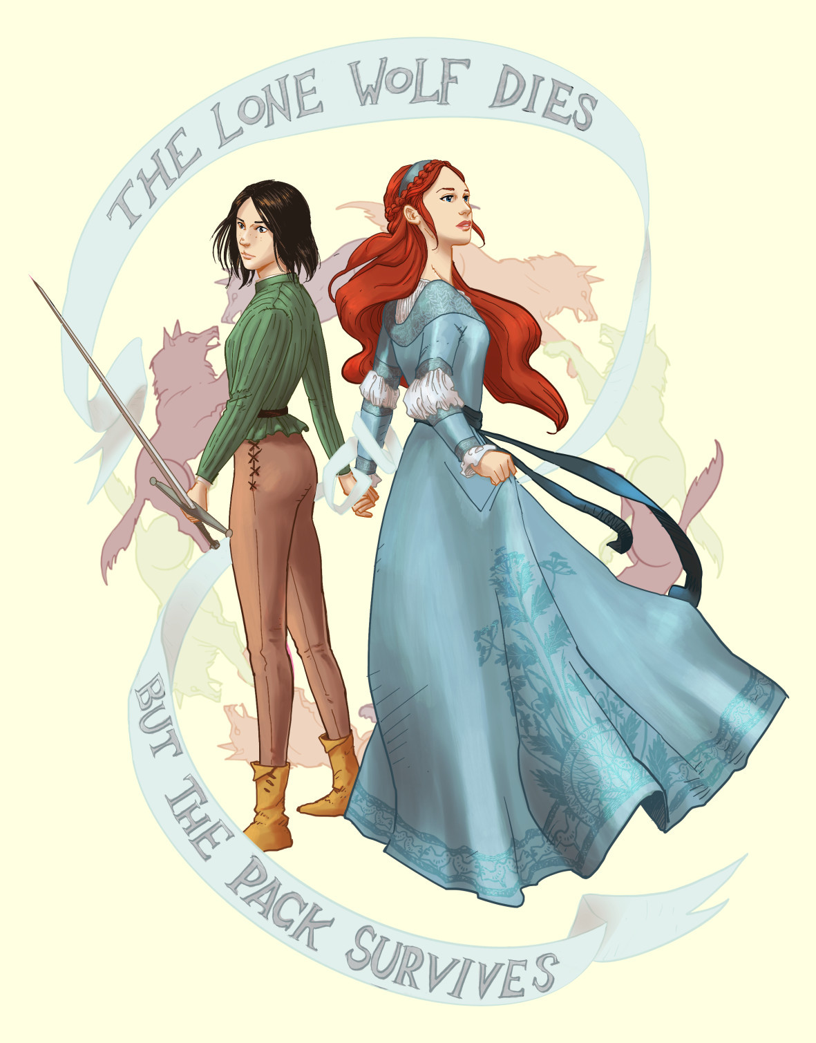 Arya and Sansa