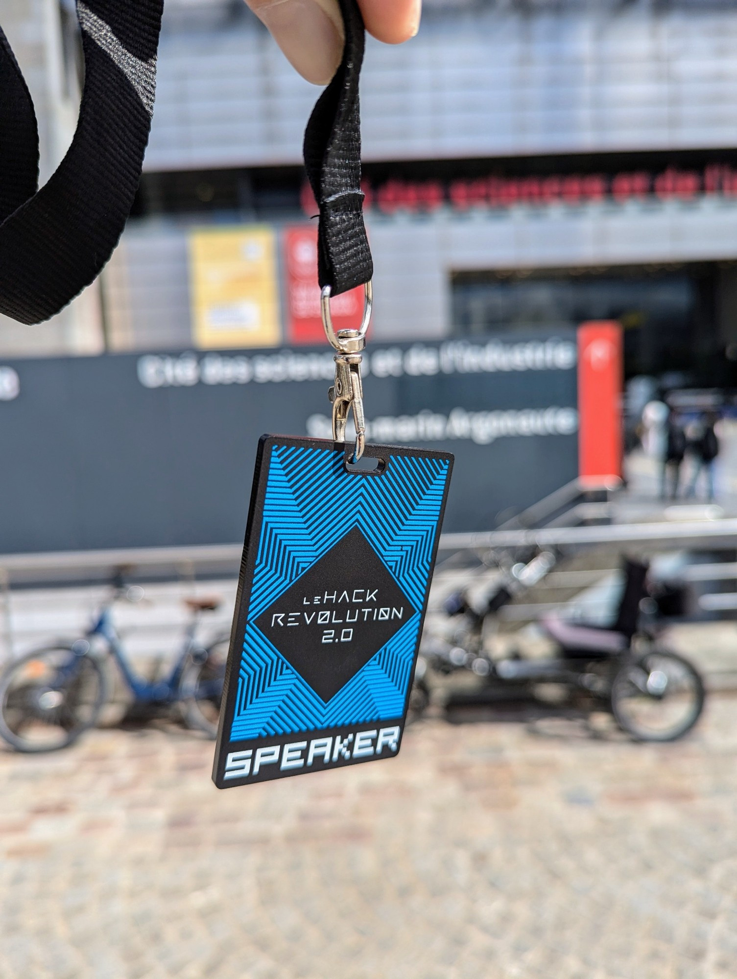 LeHack Paris speaker badge