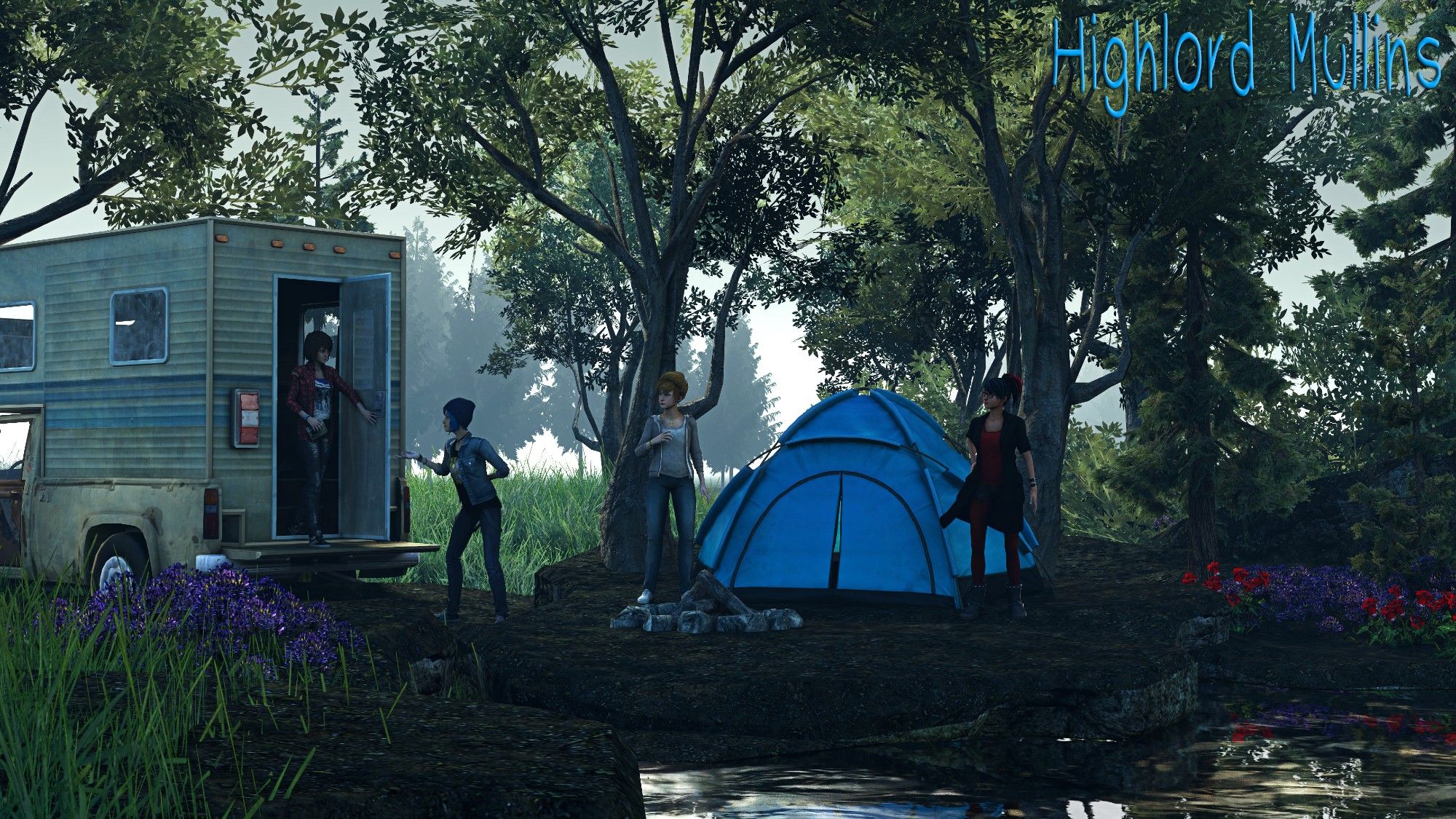 After a somewhat grueling semester, Max and Co decide to to escape for a little weekend camping trip.



a (very) short snippet from my LiS fic's college era, been working on this and a few other projects hence my recent radio silence, I will strive to be more active in the coming months