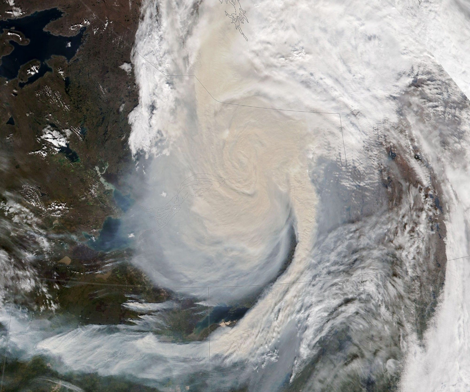 NASA Earth Observatory image by Lauren Dauphin, using VIIRS data from NASA EOSDIS LANCE, GIBS/Worldview, and the Joint Polar Satellite System (JPSS). Story by Adam Voiland.