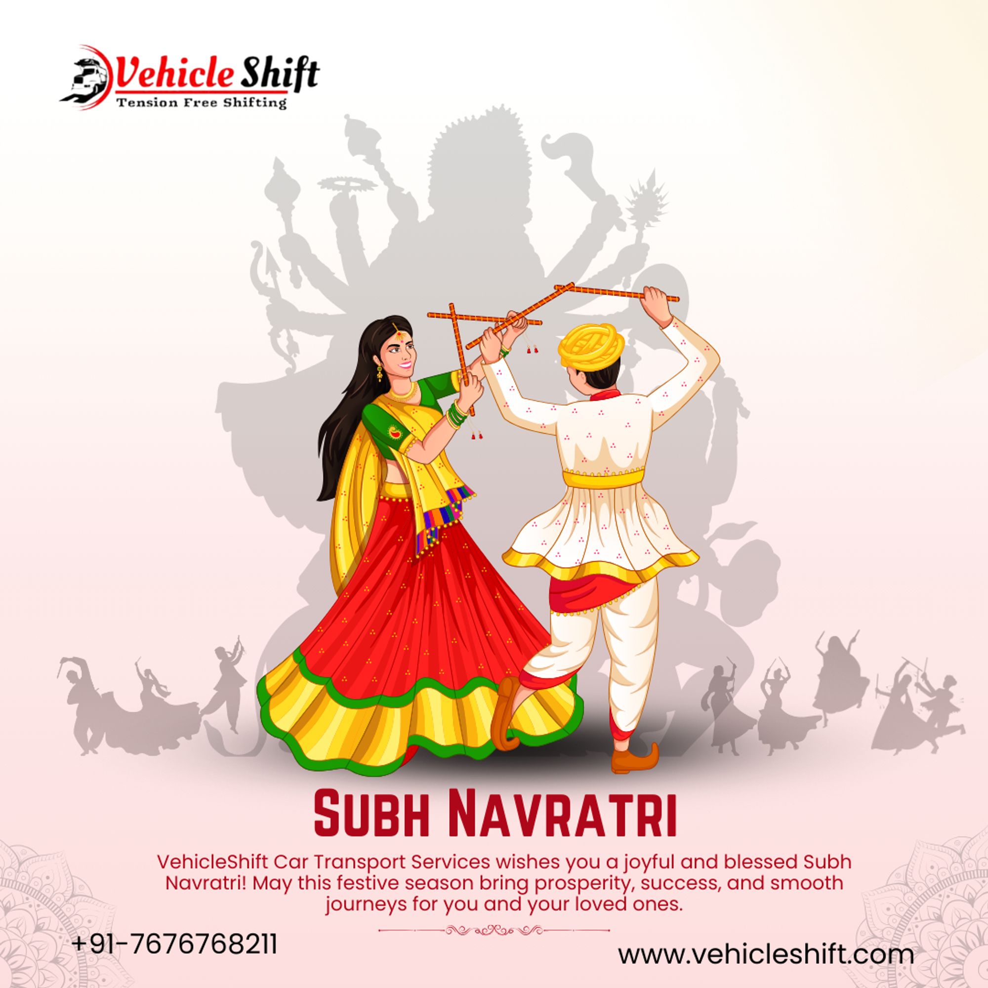 #SubhNavratri
#NavratriWishes
#VehicleShift
#CarTransportServices
#HappyNavratri
#SafeTransport
#FestiveSeason
#MaaDurgaBlessings
#CarRelocation
#SeamlessTransport
#VehicleShipping
#NavratriCelebrations