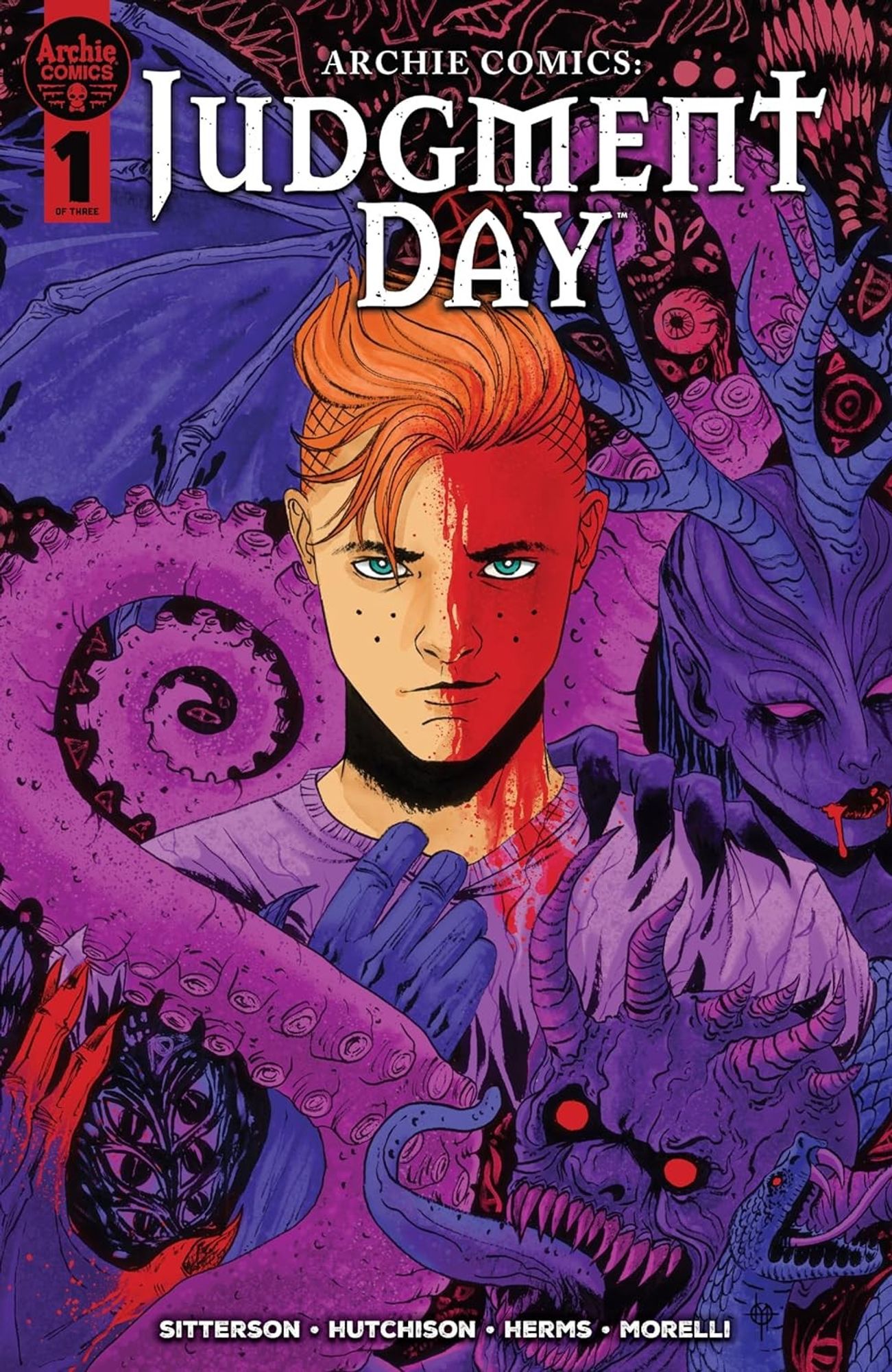 Cover of Judgment Day #1 from Archie Comics.