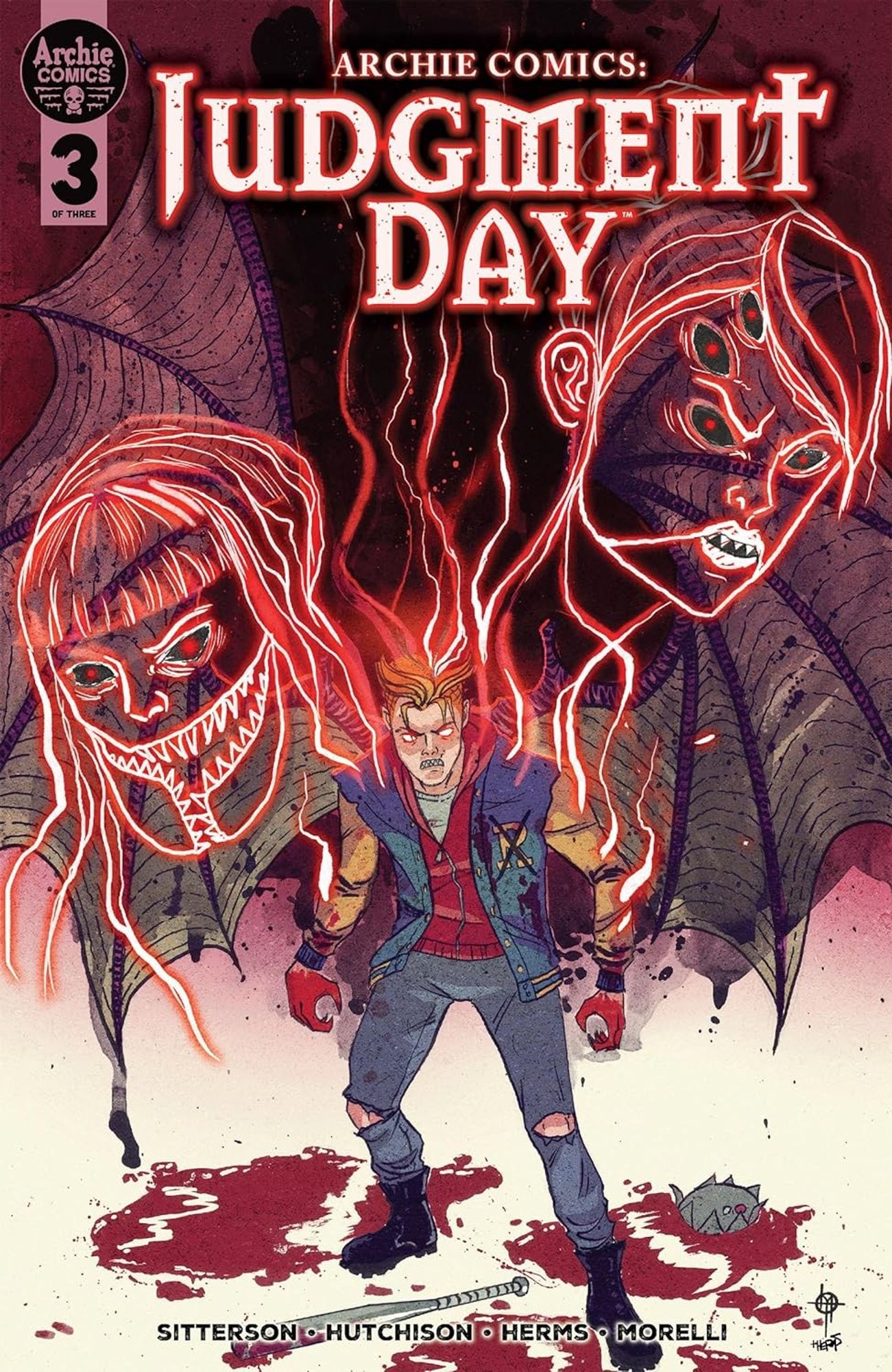 Cover of Judgment Day #3 from Archie Comics.